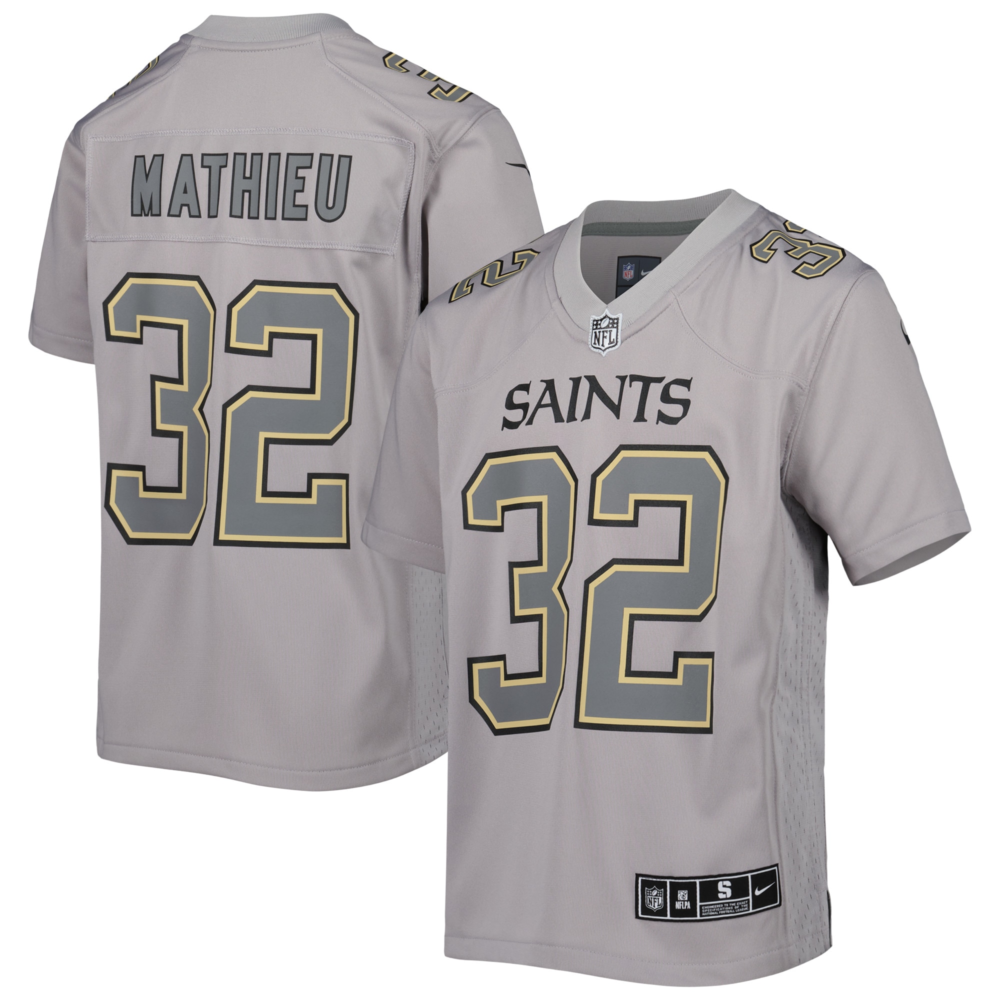 Tyrann Mathieu New Orleans Saints Game Jersey - Youth