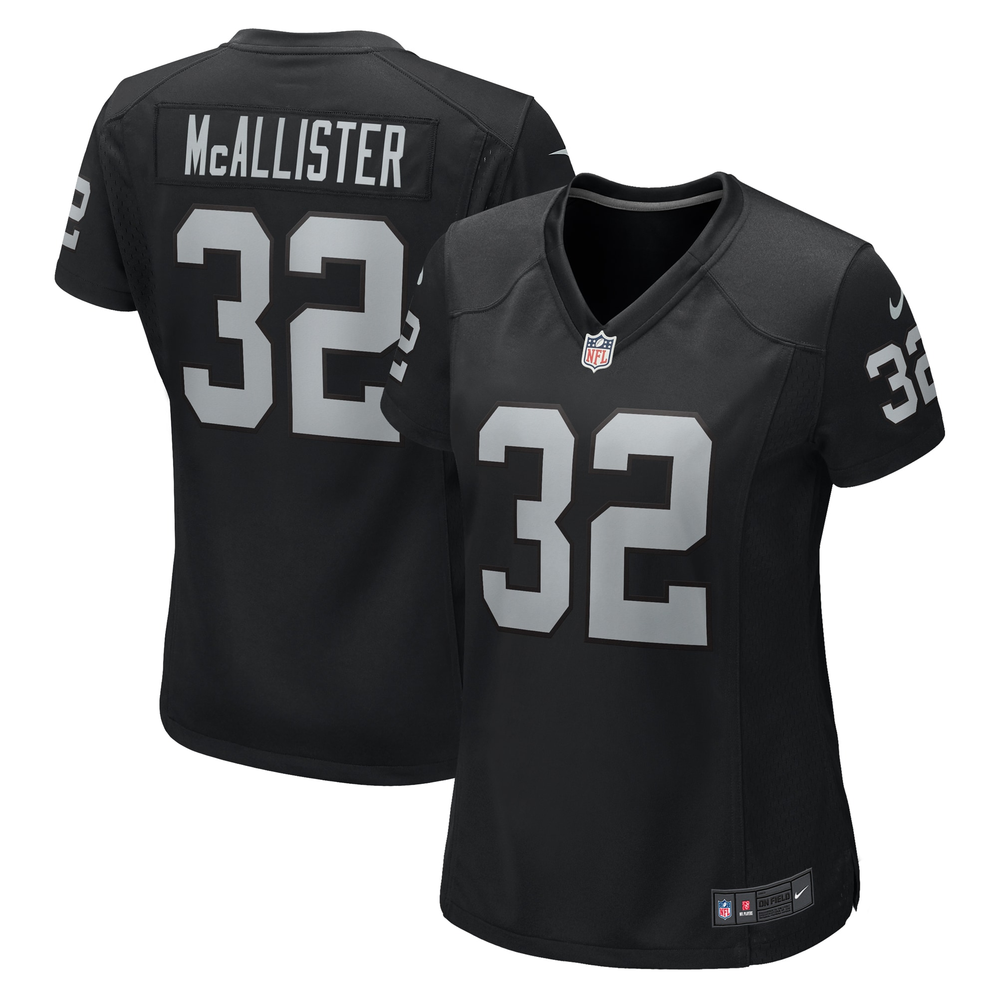 Tyreik McAllister Las Vegas Raiders Game Jersey - Women's