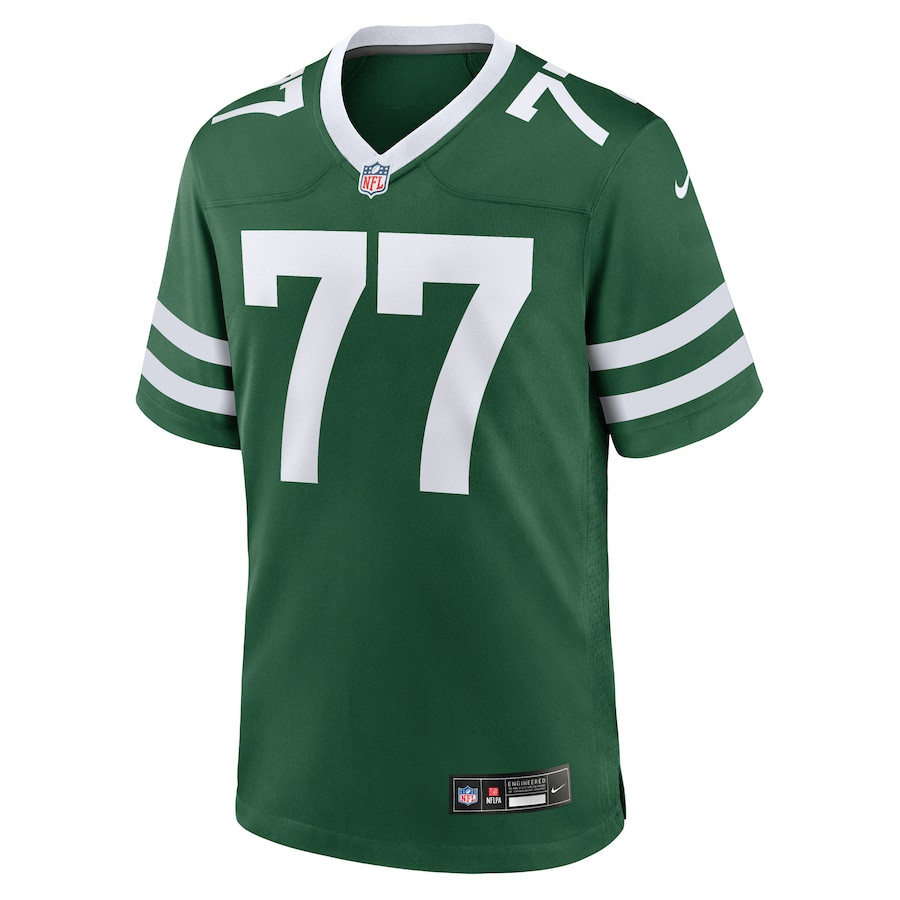 Alternative view of Tyron Smith #77 New York Jets Game Jersey - Men's | Legacy Green