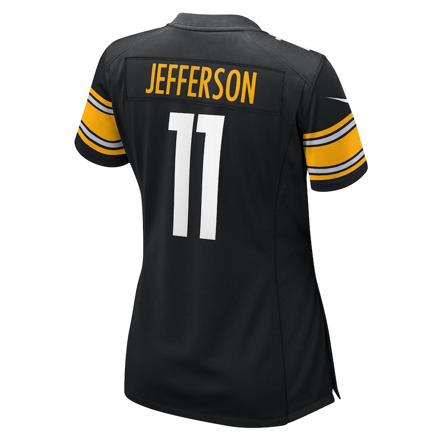 Van Jefferson #11 Pittsburgh Steelers Game Jersey - Women's | Black - Image 3