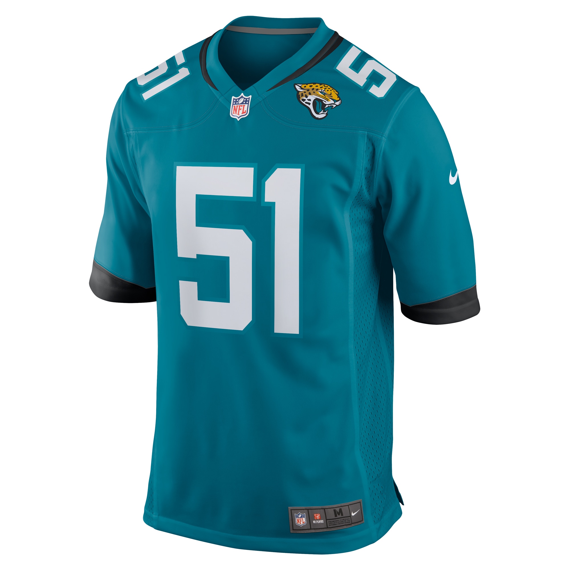 Alternative view of Ventrell Miller Jacksonville Jaguars Game Jersey - Men's
