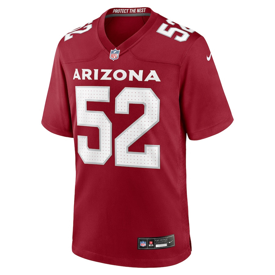 Alternative view of Victor Dimukeje #52 Arizona Cardinals Game Jersey - Men's | Cardinal