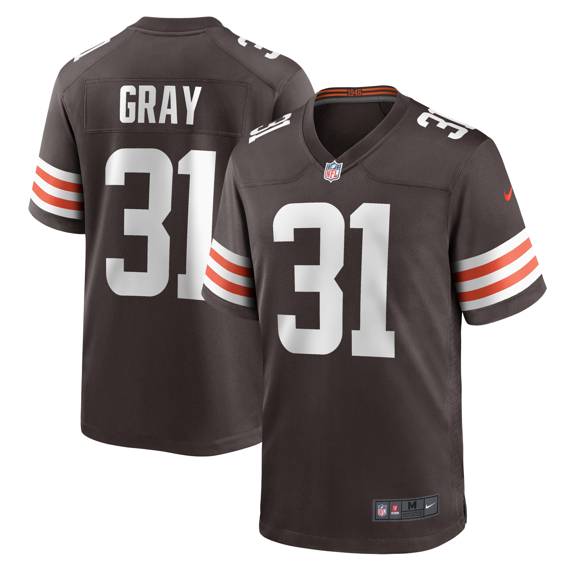 Vincent Cleveland Browns Game Jersey - Men's