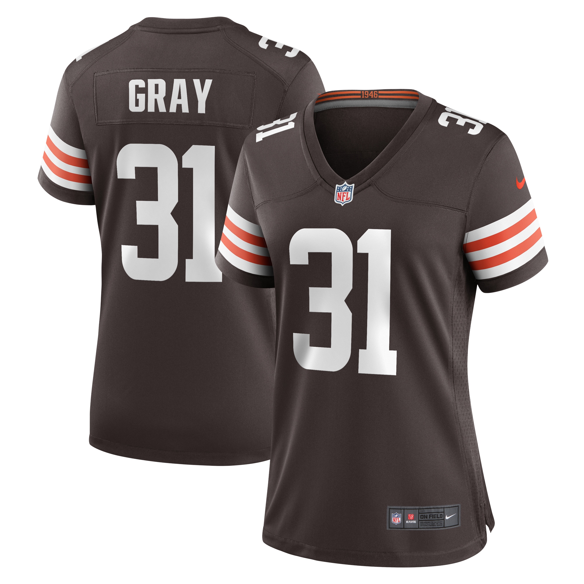 Vincent Cleveland Browns Game Jersey - Women's
