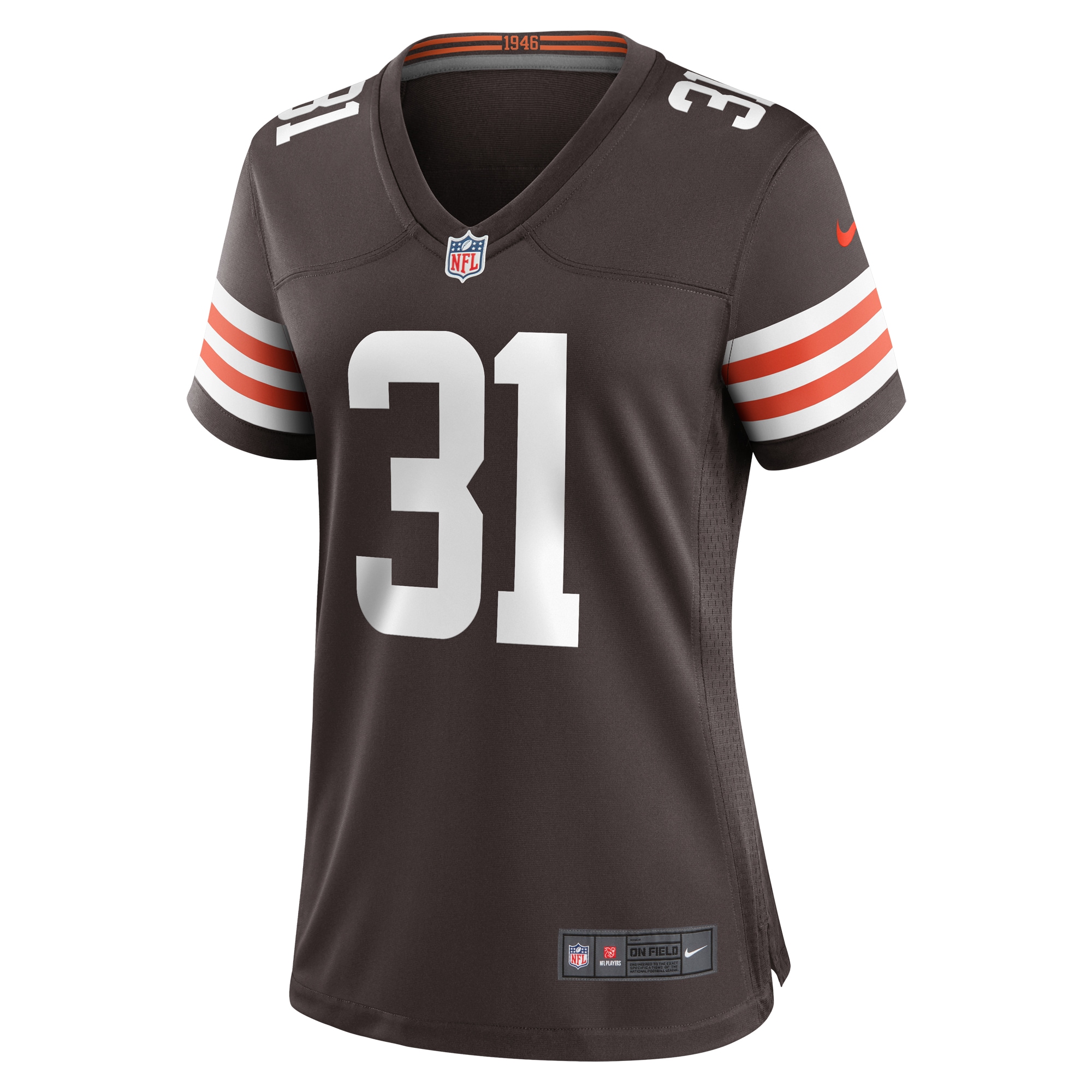 Alternative view of Vincent Cleveland Browns Game Jersey - Women's