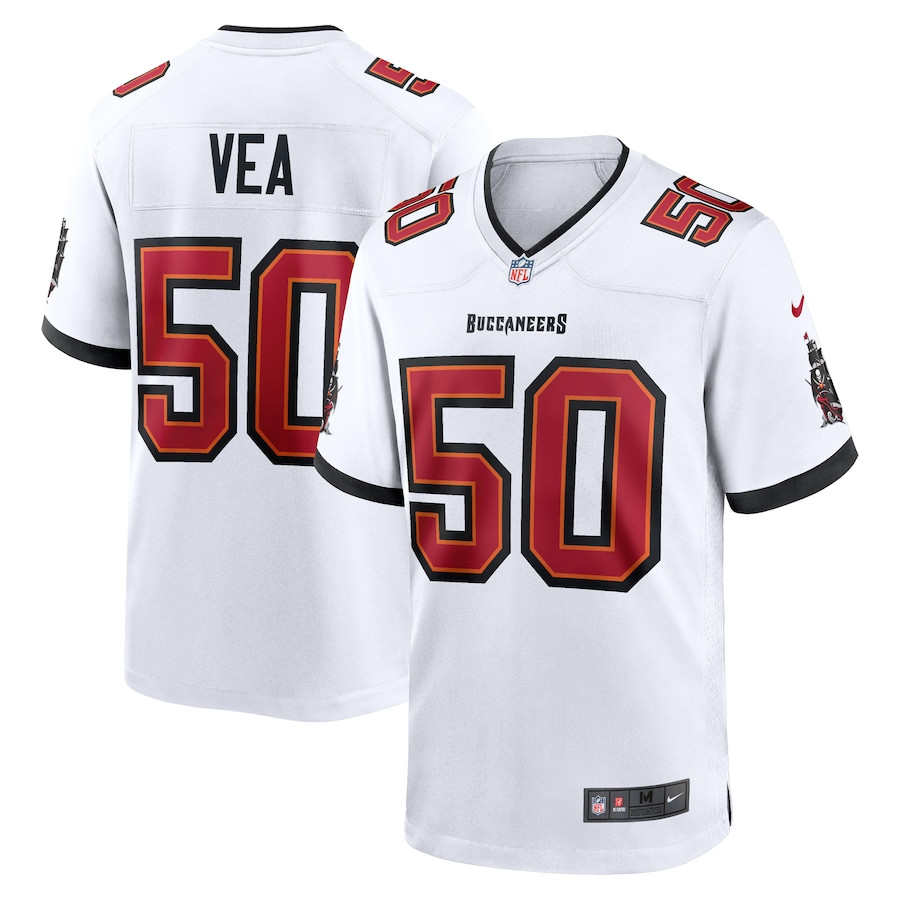 Vita Vea #50 Tampa Bay Buccaneers Game Jersey - Men's | White