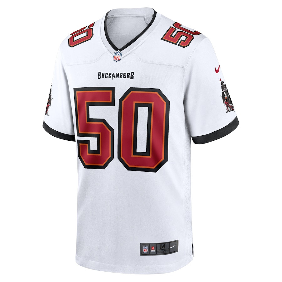 Alternative view of Vita Vea #50 Tampa Bay Buccaneers Game Jersey - Men's | White