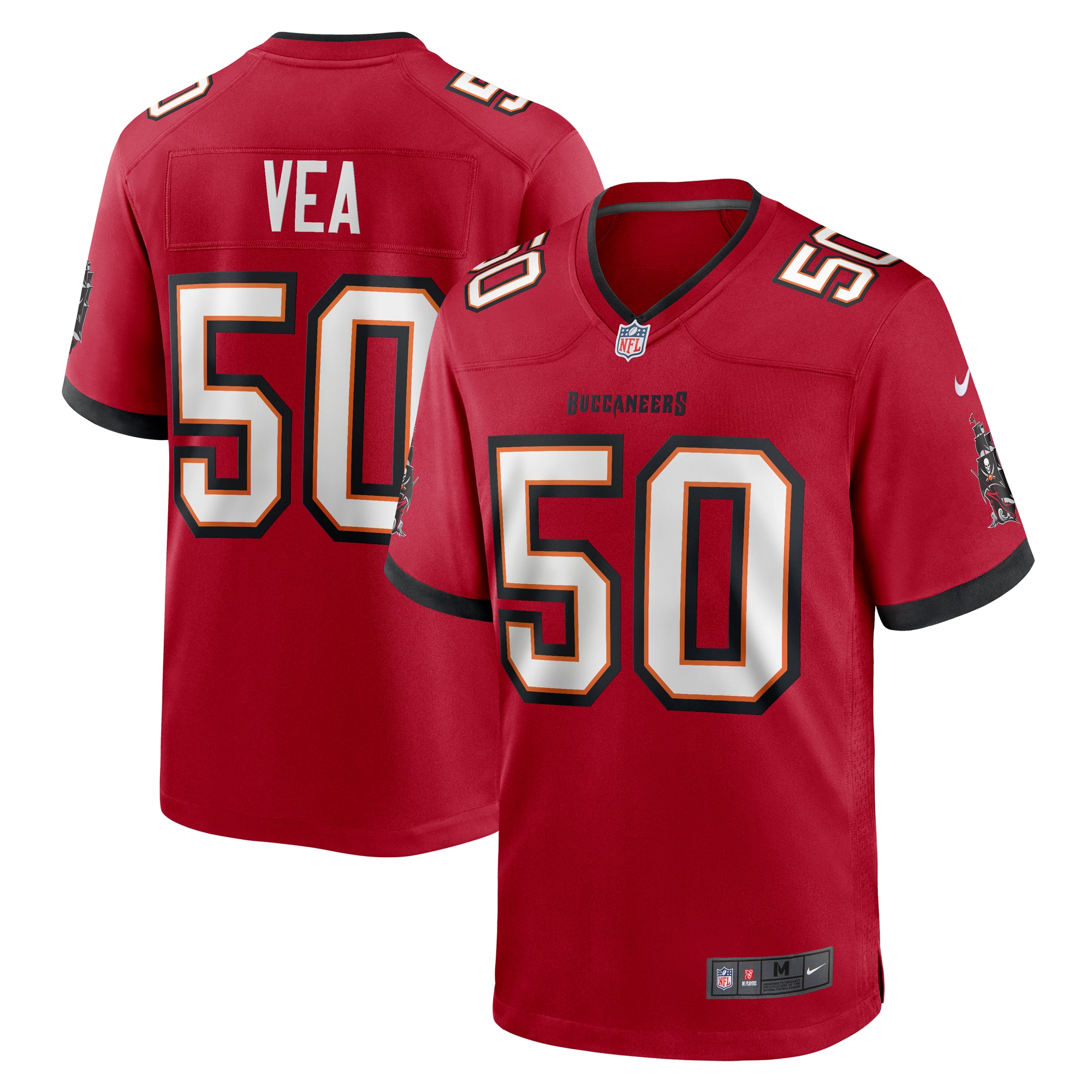 Vita Vea Tampa Bay Buccaneers Game Jersey - Men's