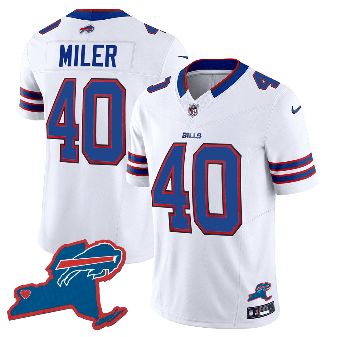 Von Miller #40 Buffalo Bills Game Jersey - Men's | White