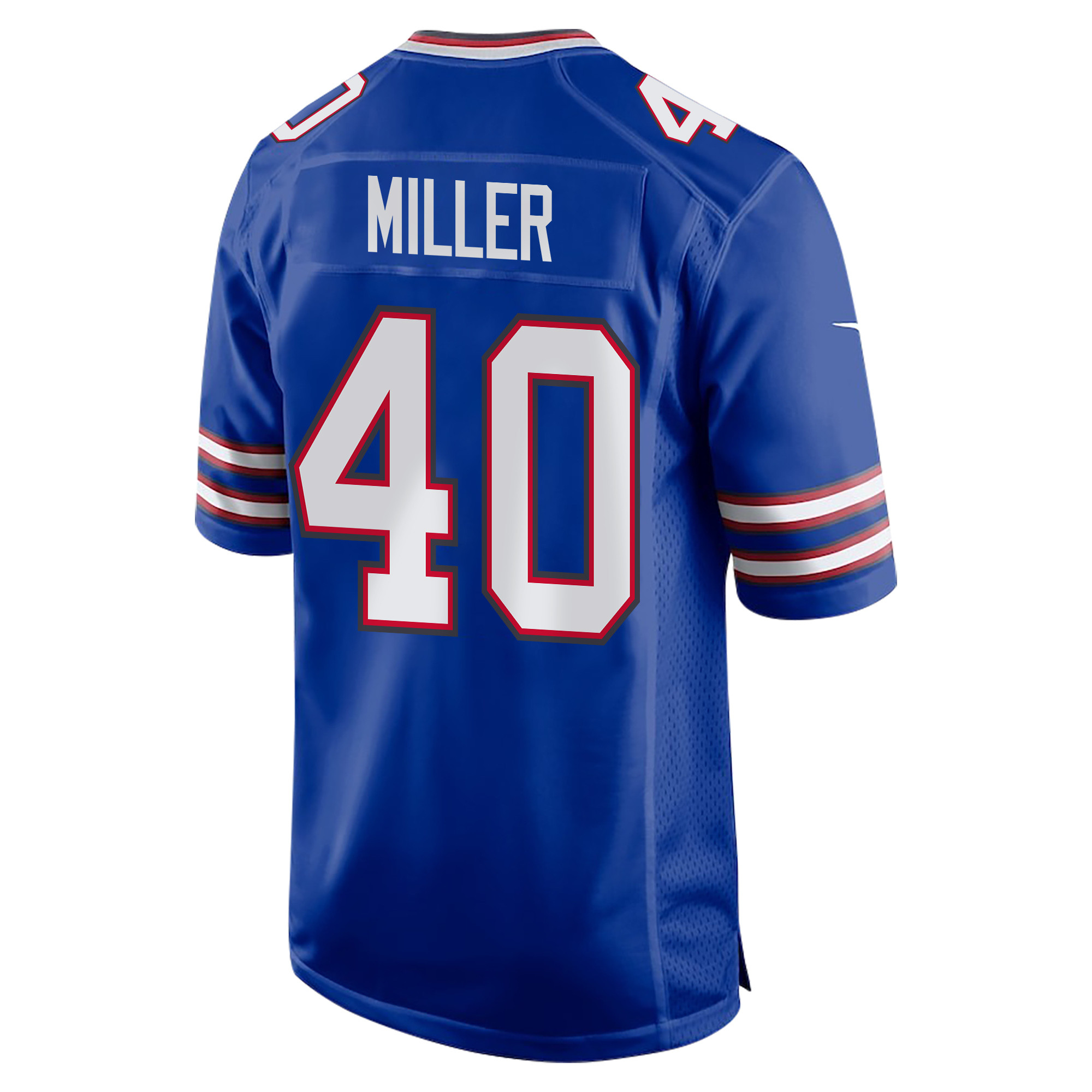 Alternative view of Von Miller #40 Buffalo Bills Super Bowl LIX Legend Jersey - Men's | Royal