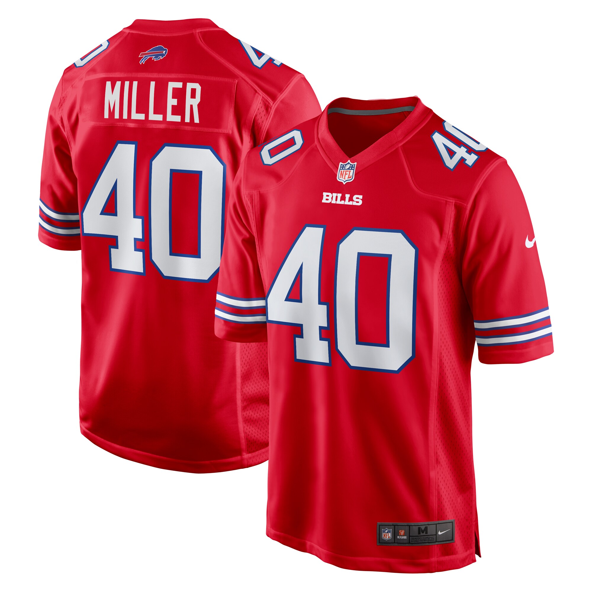 Von Miller Buffalo Bills Alternate Game Jersey - Men's