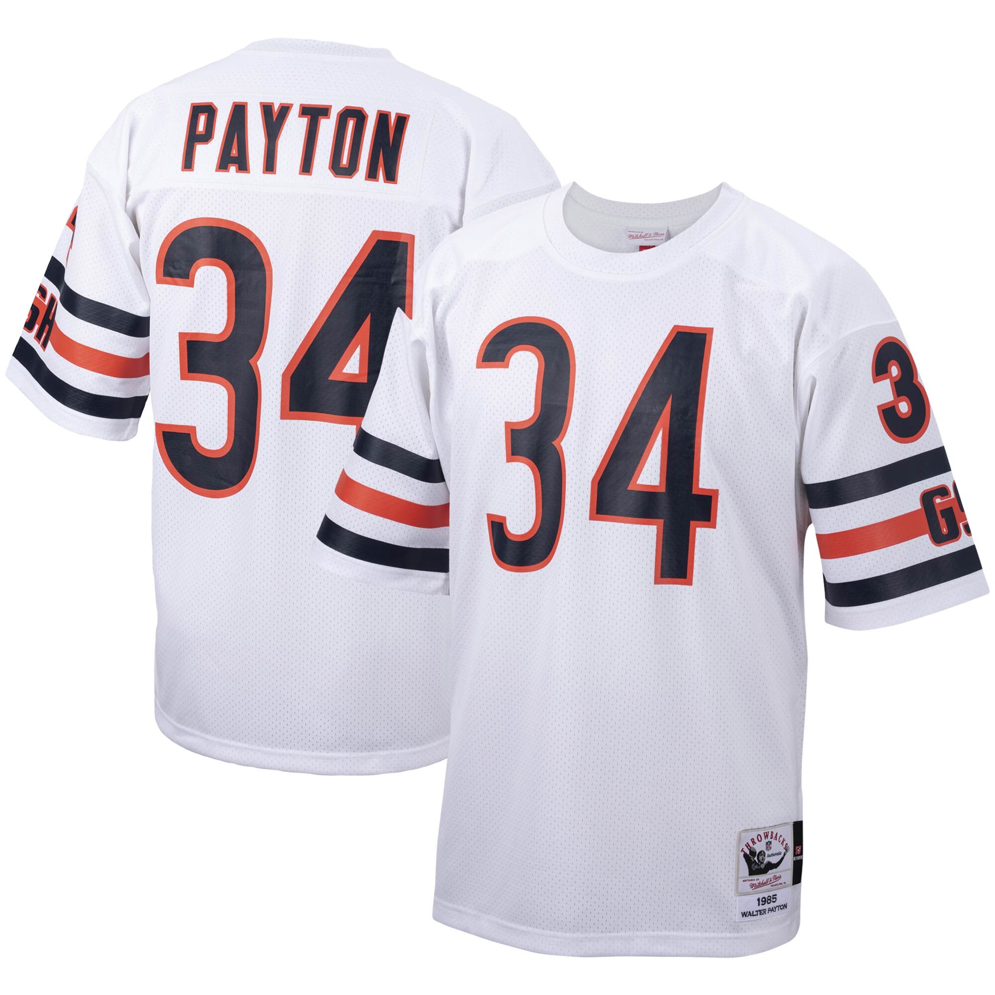 Walter Payton Mitchell & Ness Chicago Bears Retired Player Game Jersey - Men's