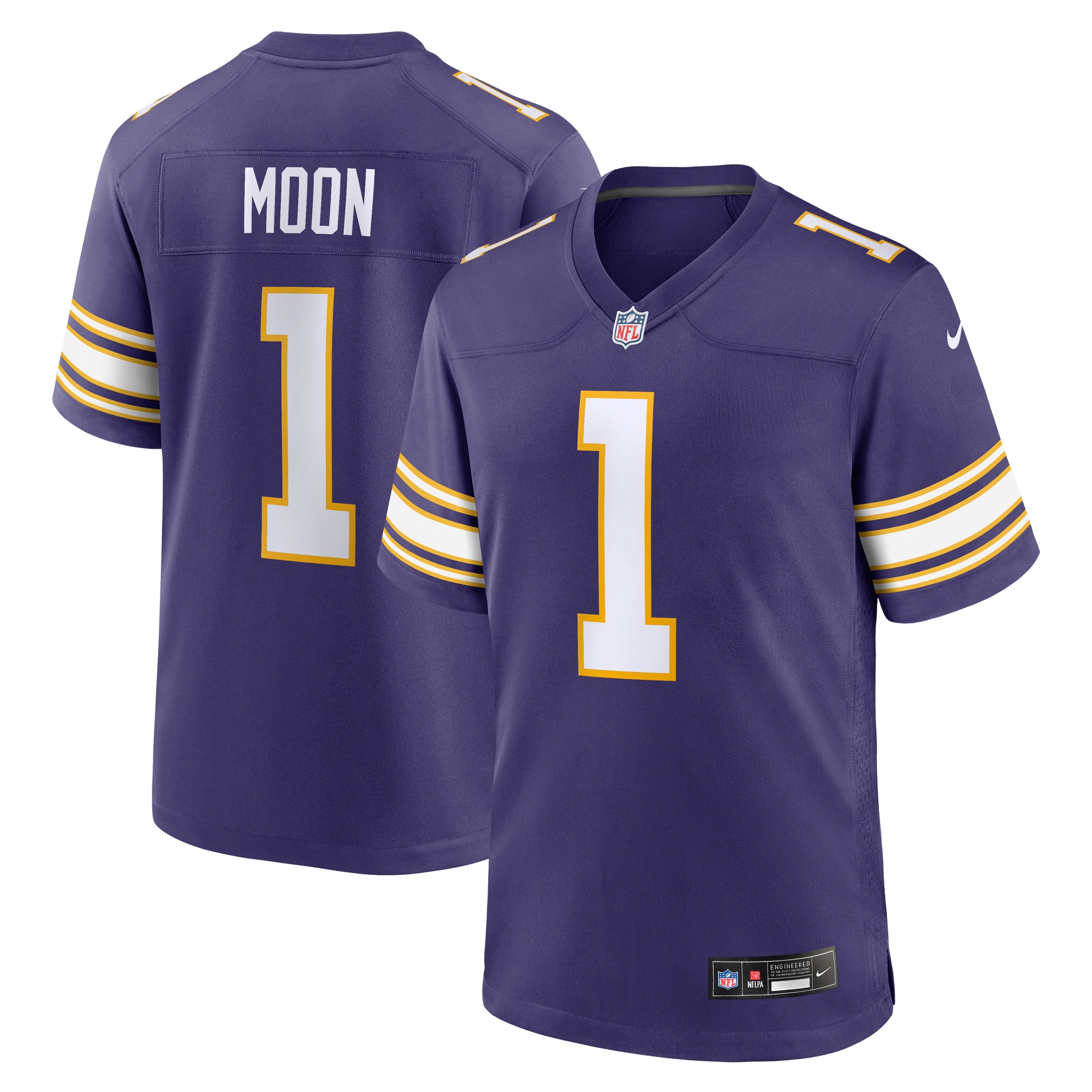 Warren Moon Minnesota Vikings Classic Game Jersey - Men's