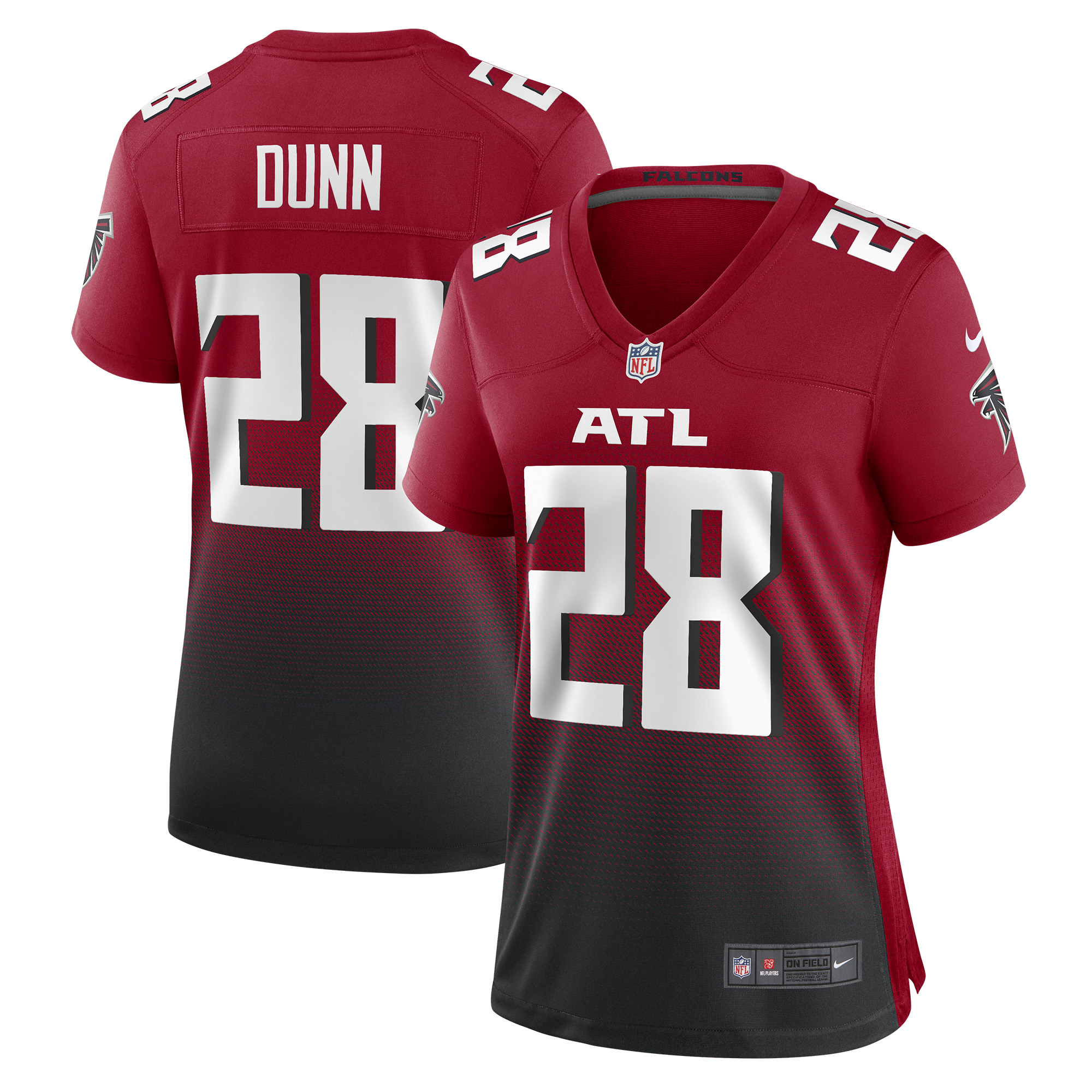 Warrick Dunn Atlanta Falcons Game Jersey - Women's