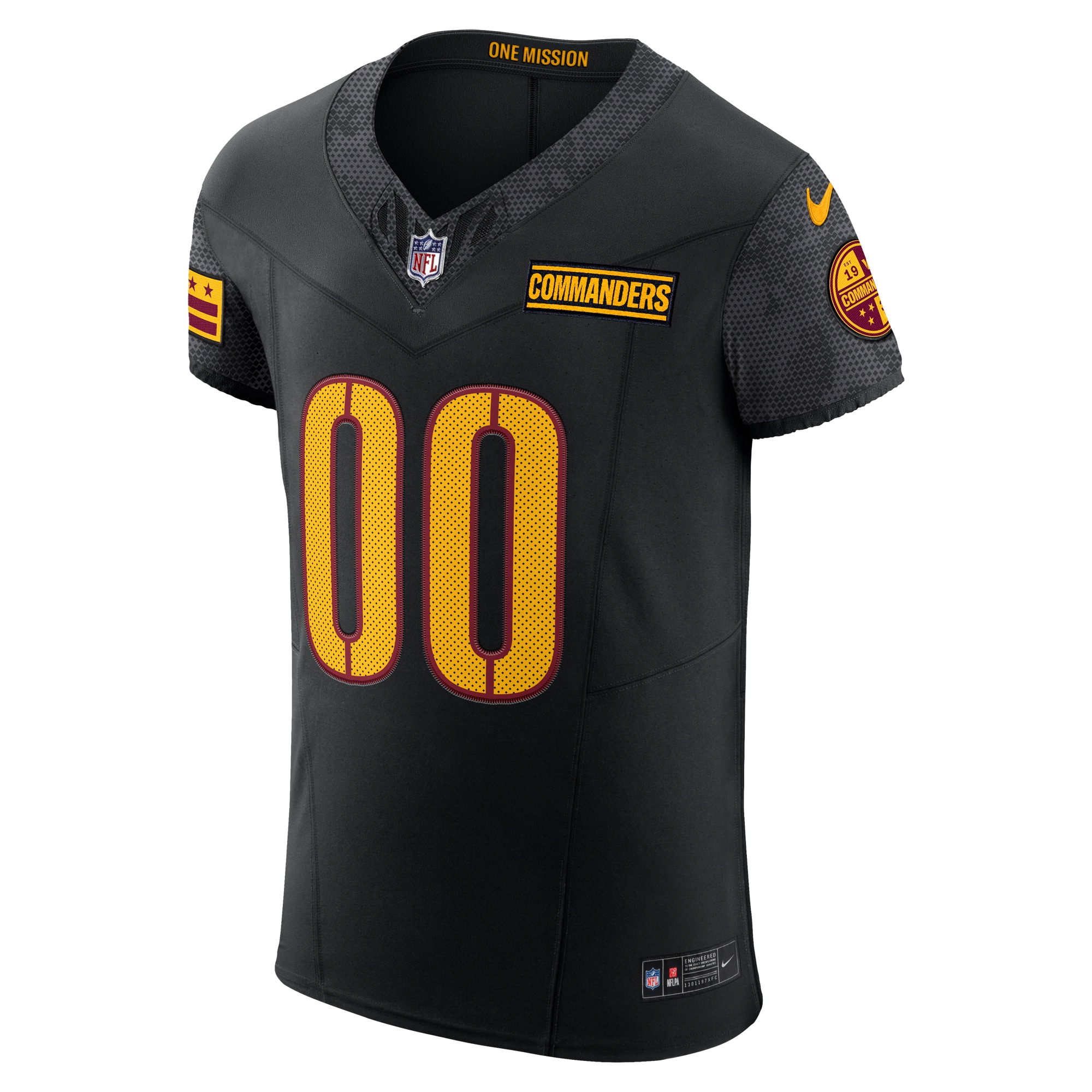Alternative view of Washington Commanders Alternate Elite Jersey - Men's