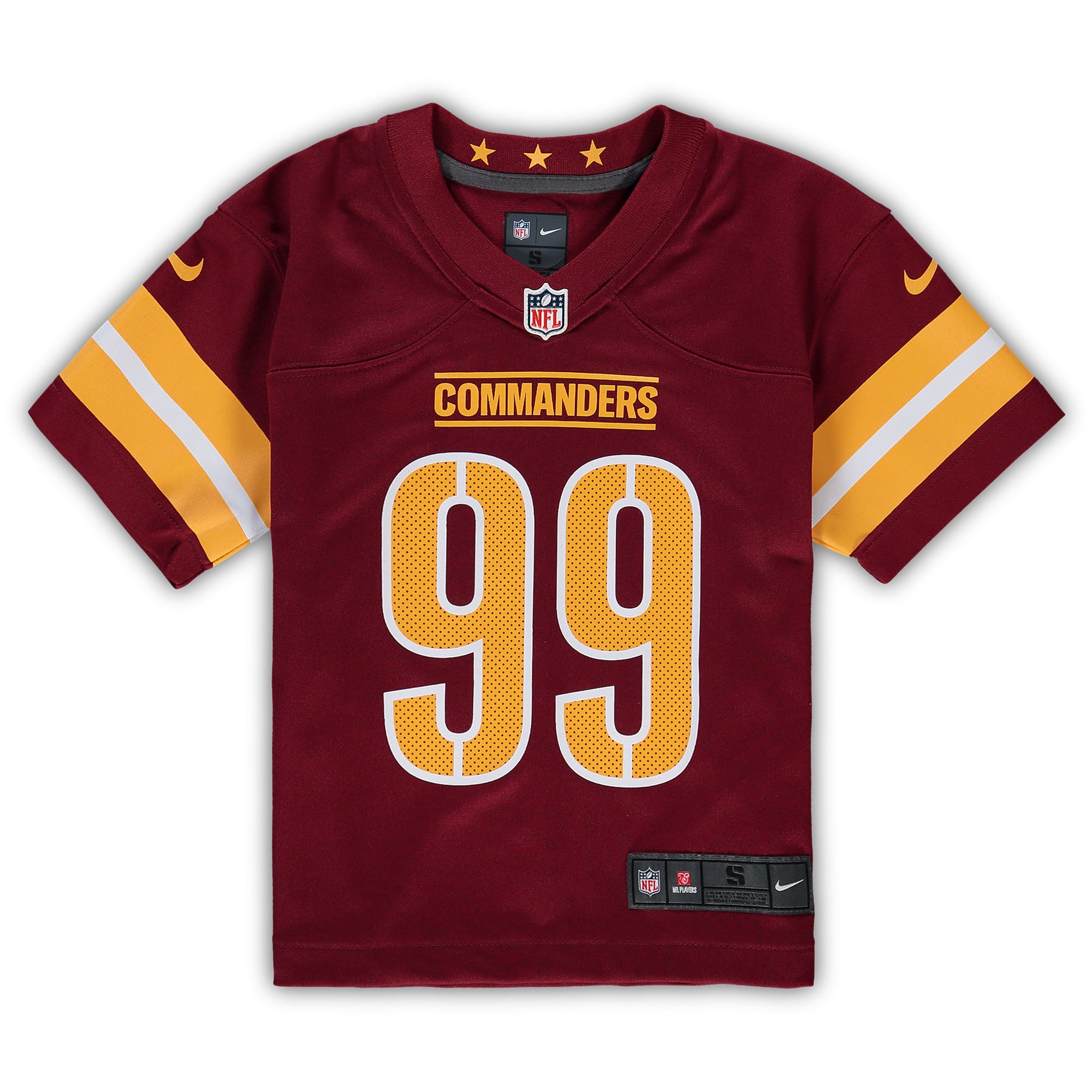 Alternative view of Washington Commanders Game Jersey - Men's