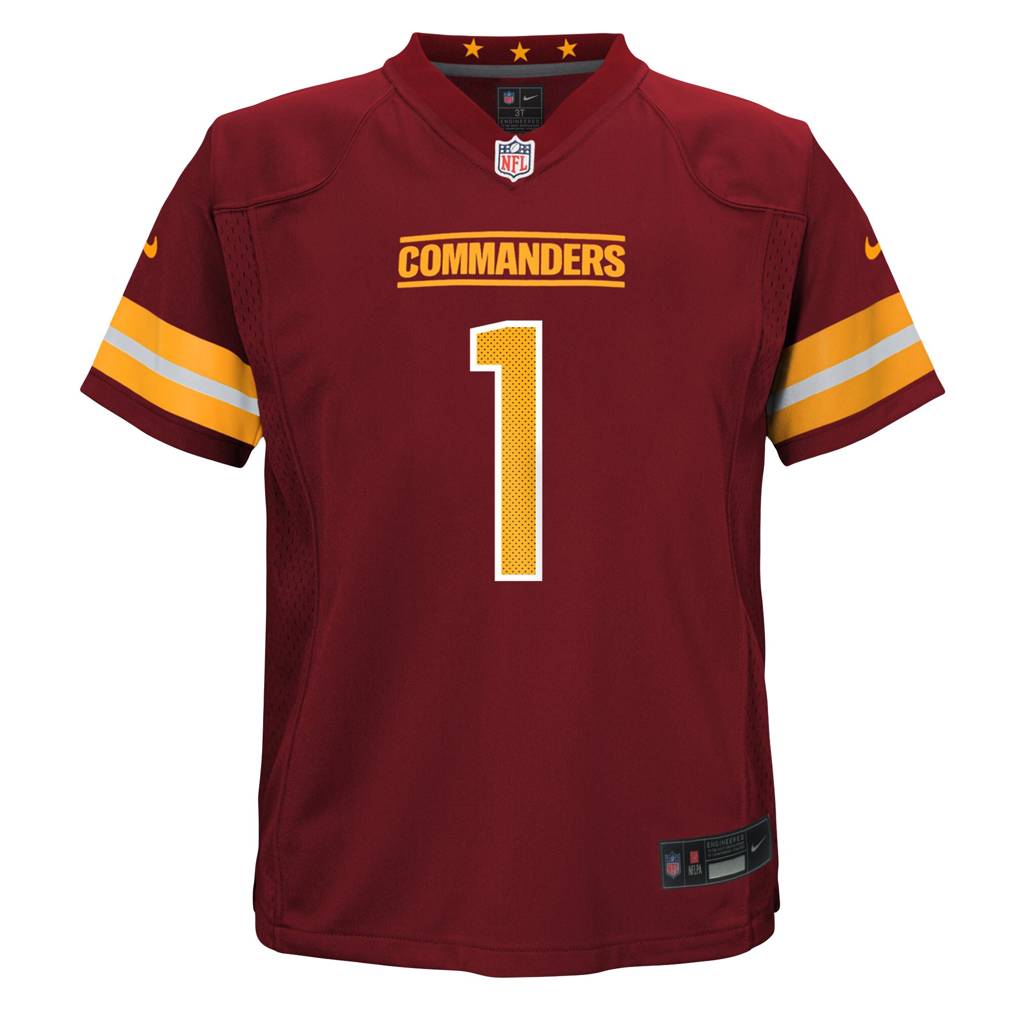 Alternative view of Washington Commanders Game Jersey - Men's