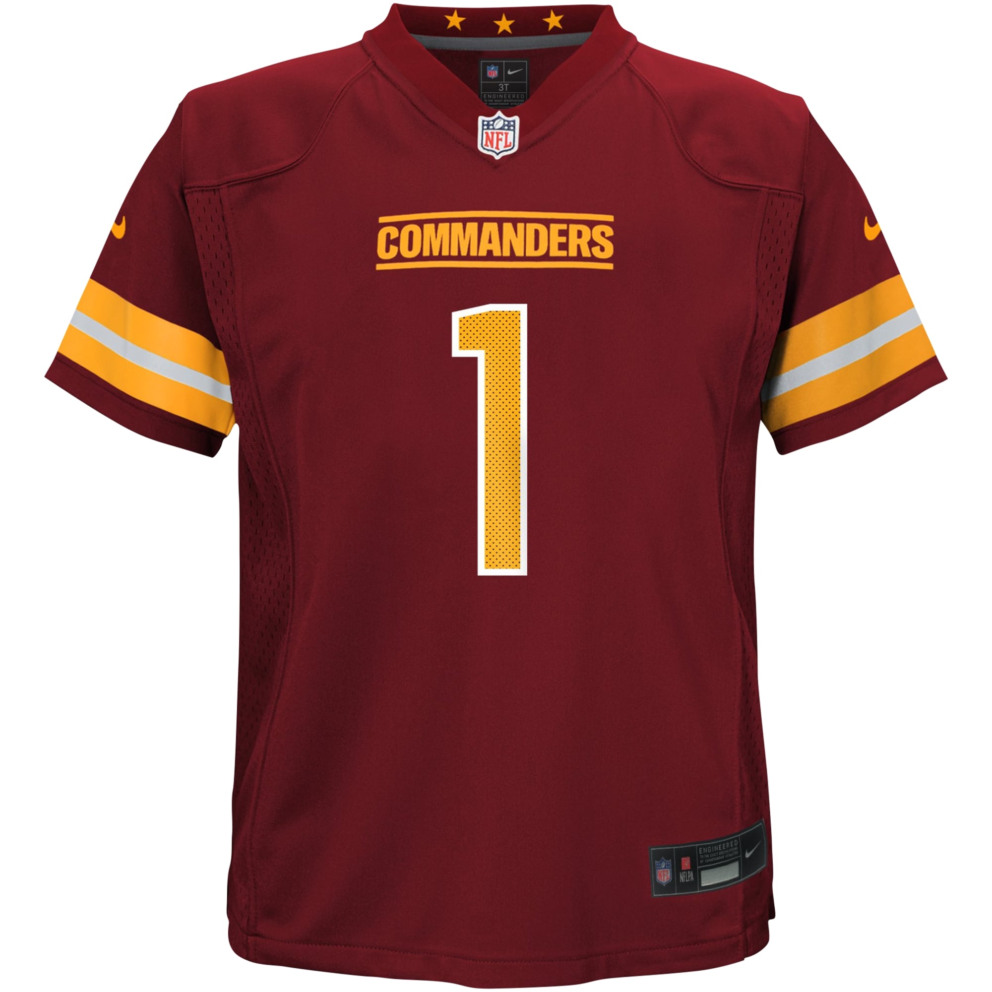 Alternative view of Washington Commanders Game Jersey - Men's