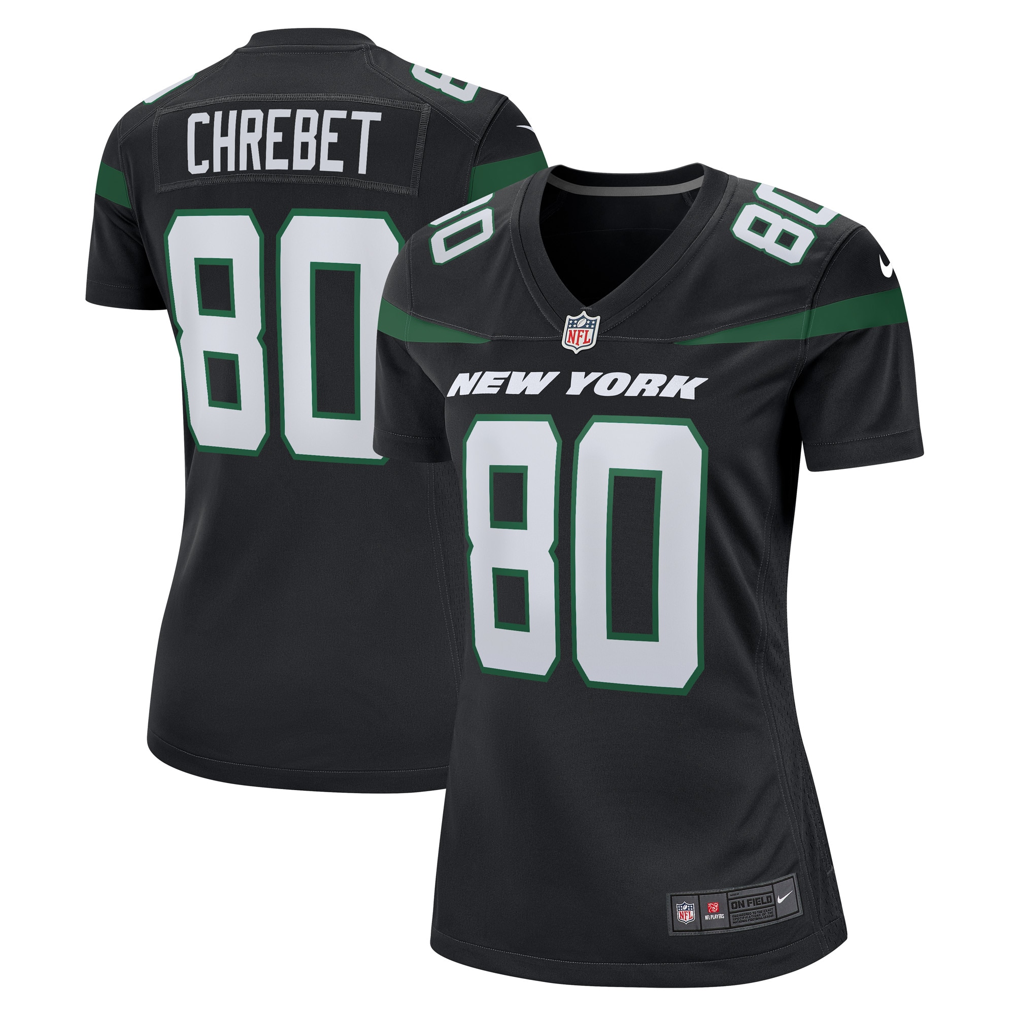 Wayne Chrebet New York Jets Retired Player Game Jersey - Women's