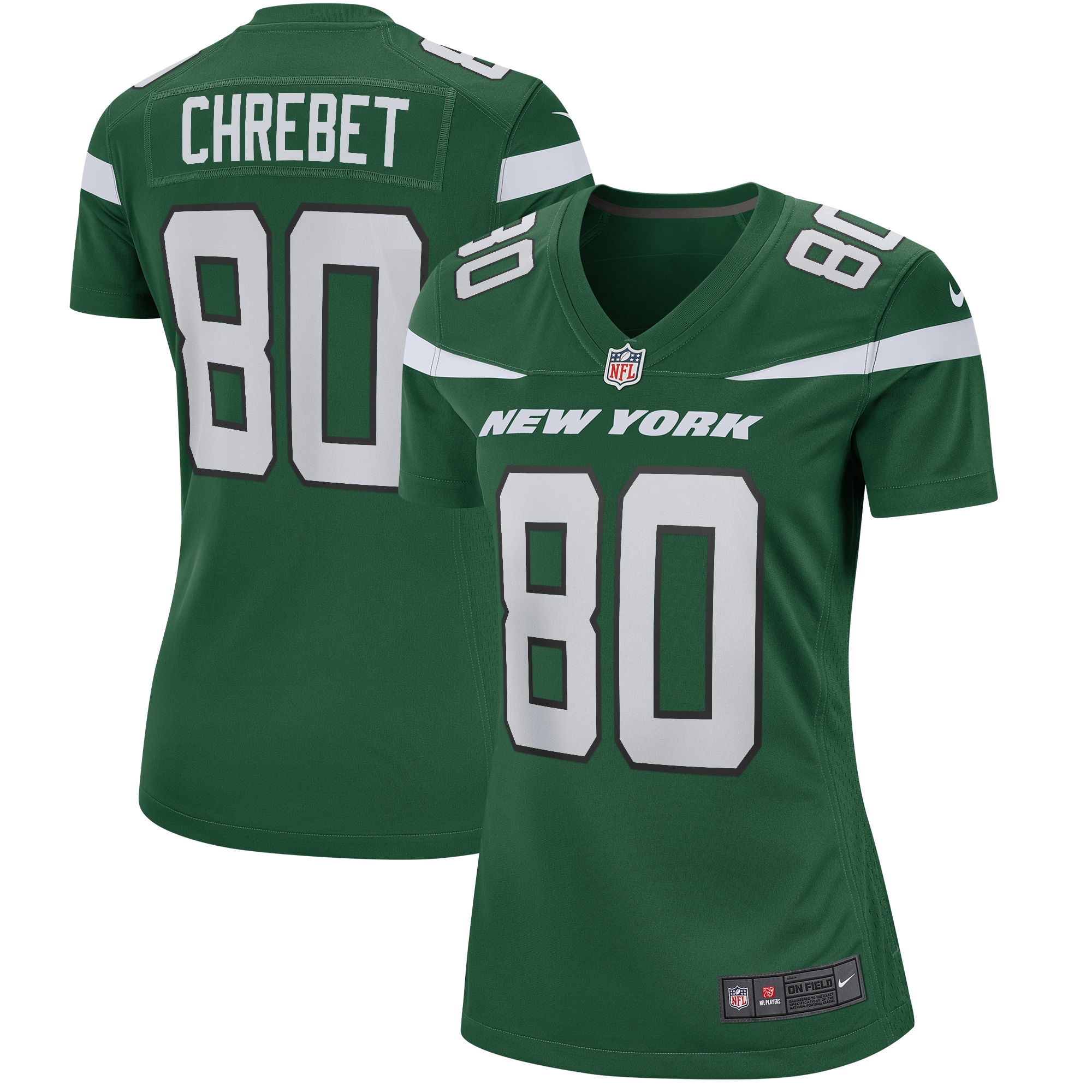 Wayne Chrebet New York Jets Retired Player Game Jersey - Women's