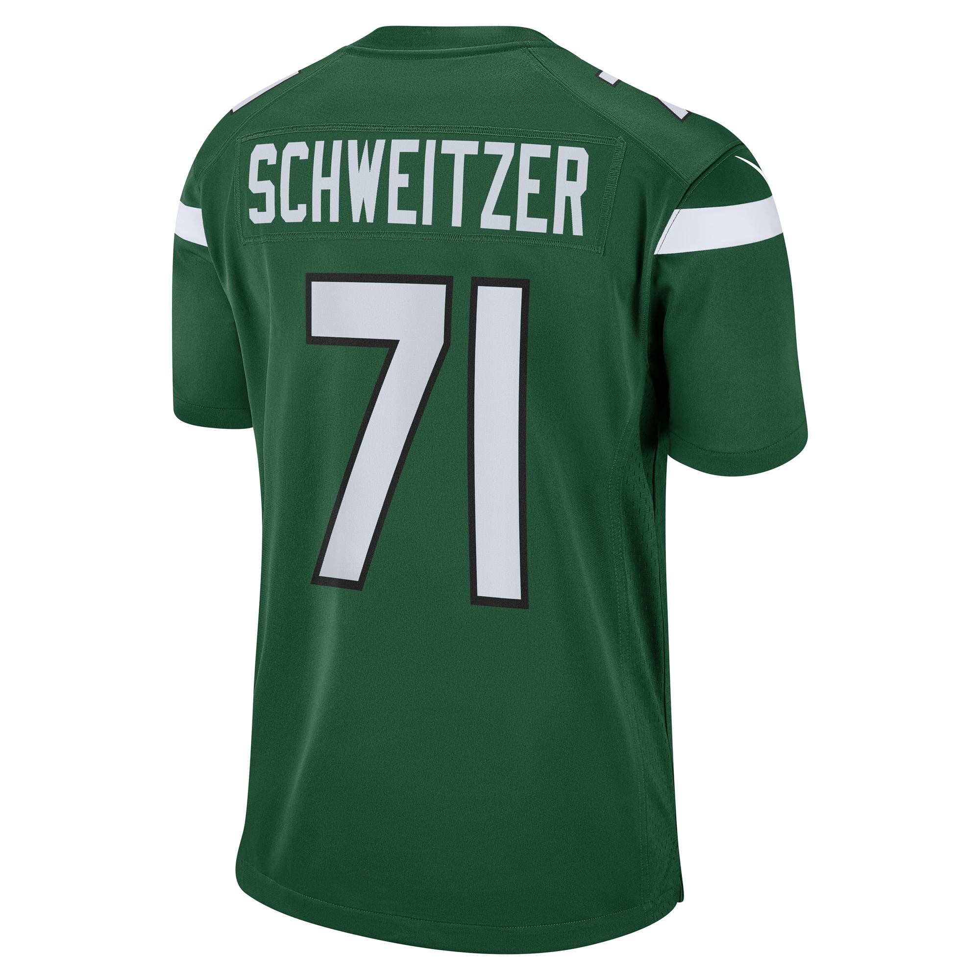 Wes Schweitzer New York Jets Game Jersey - Men's - Image 3