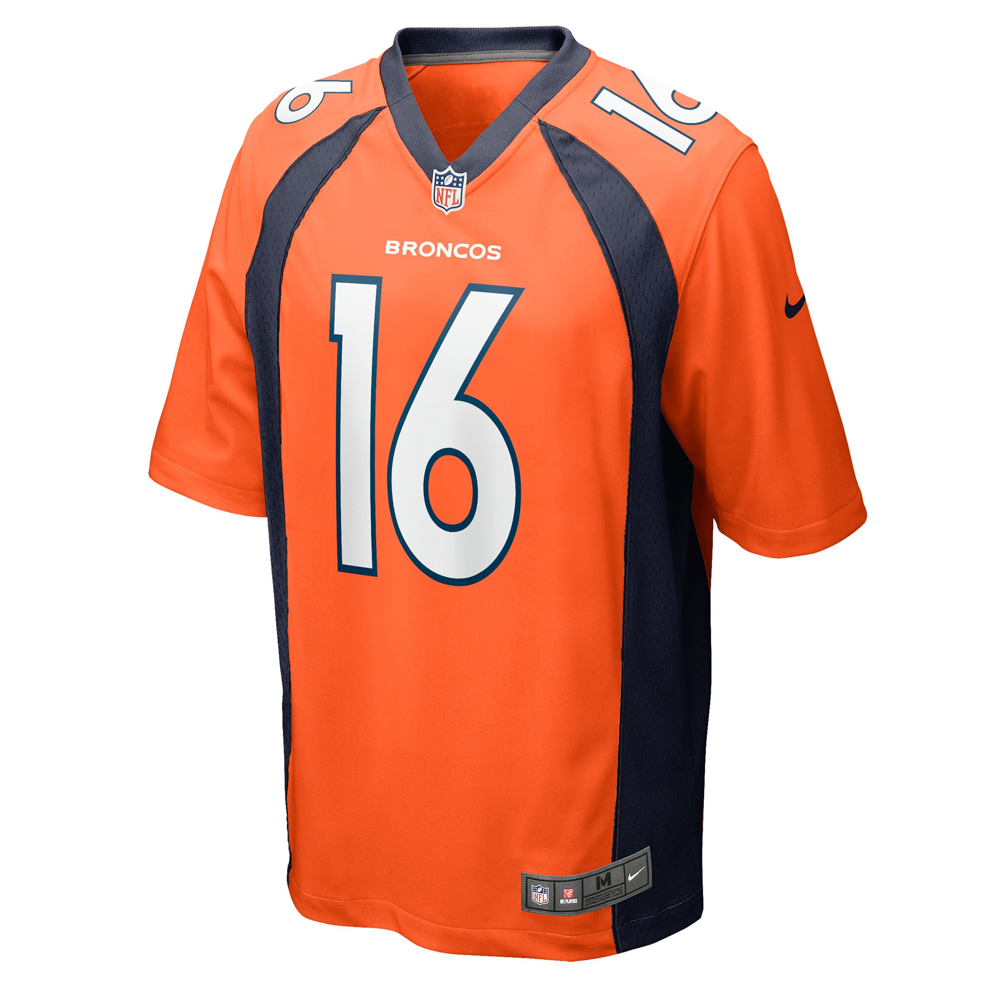 Alternative view of Wil Lutz Denver Broncos Game Jersey - Men's