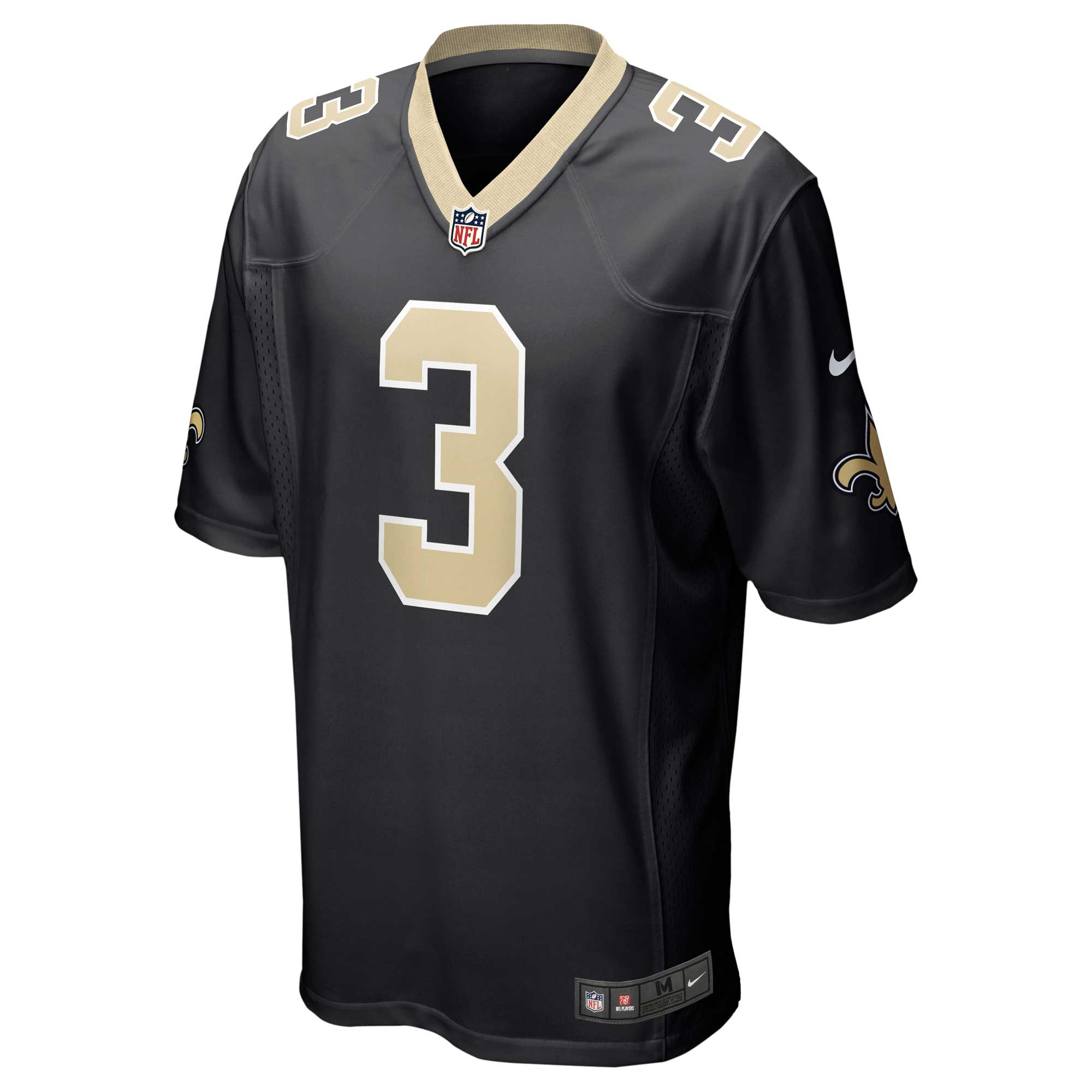 Alternative view of Wil Lutz New Orleans Saints Game Jersey - Men's