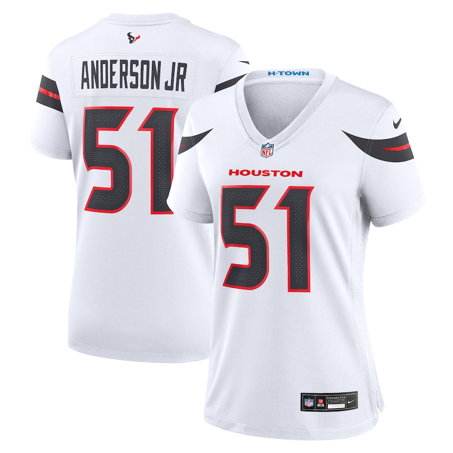 Will Anderson Jr. #51 Houston Texans Game Jersey - Women's | White