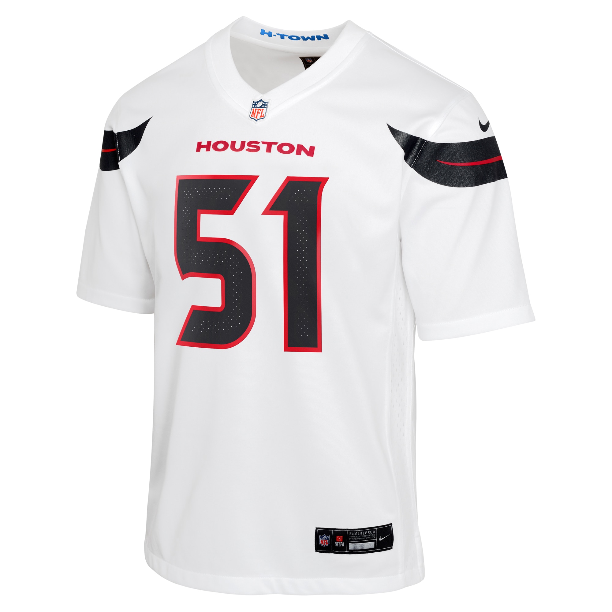 Alternative view of Will Anderson Jr. Houston Texans Game Jersey - Youth