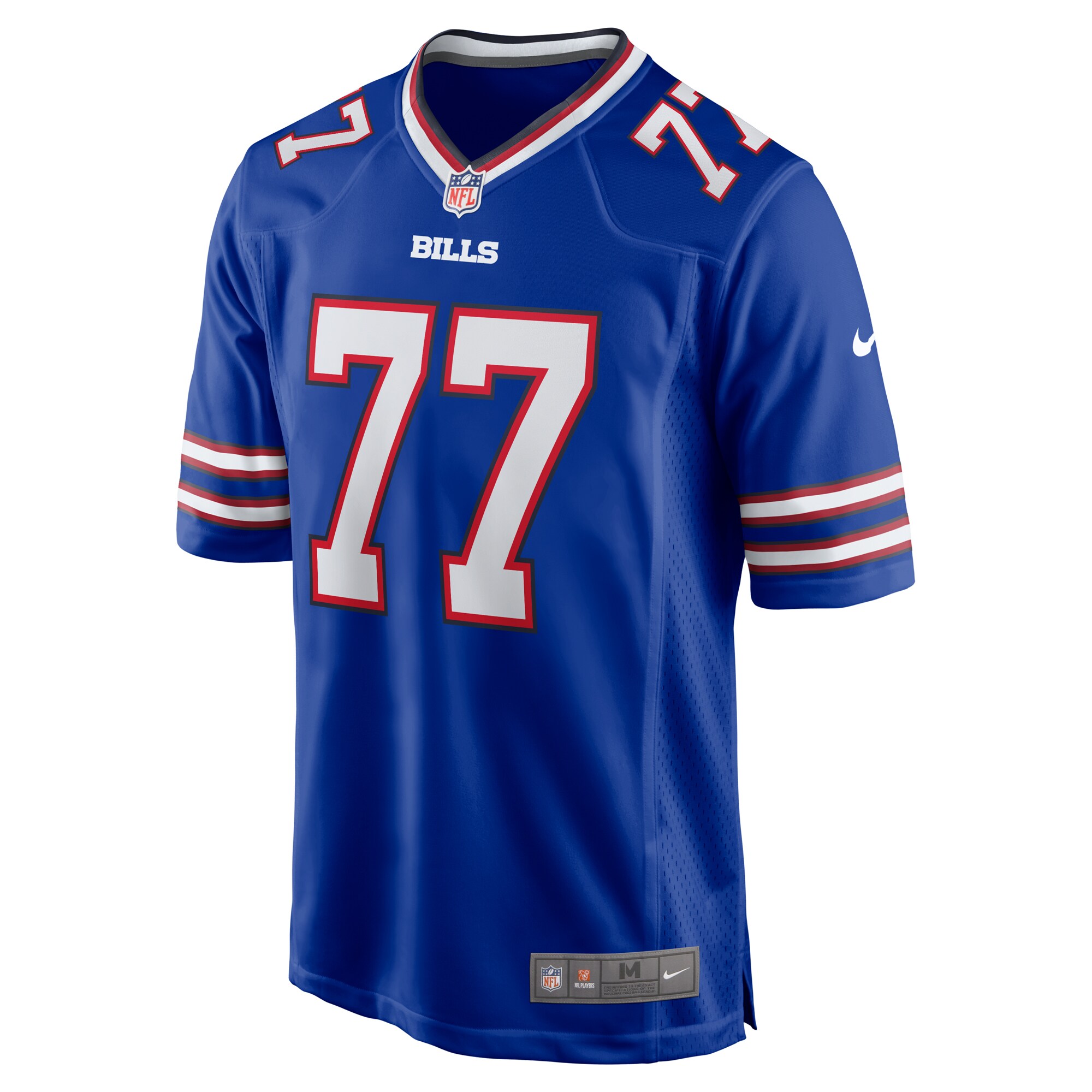 Alternative view of Will Clapp Buffalo Bills Game Jersey - Men's