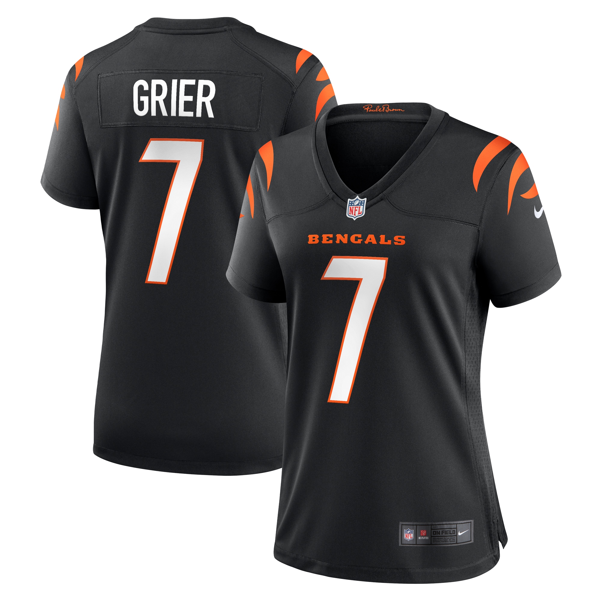 Will Grier Cincinnati Bengals Game Jersey - Women's