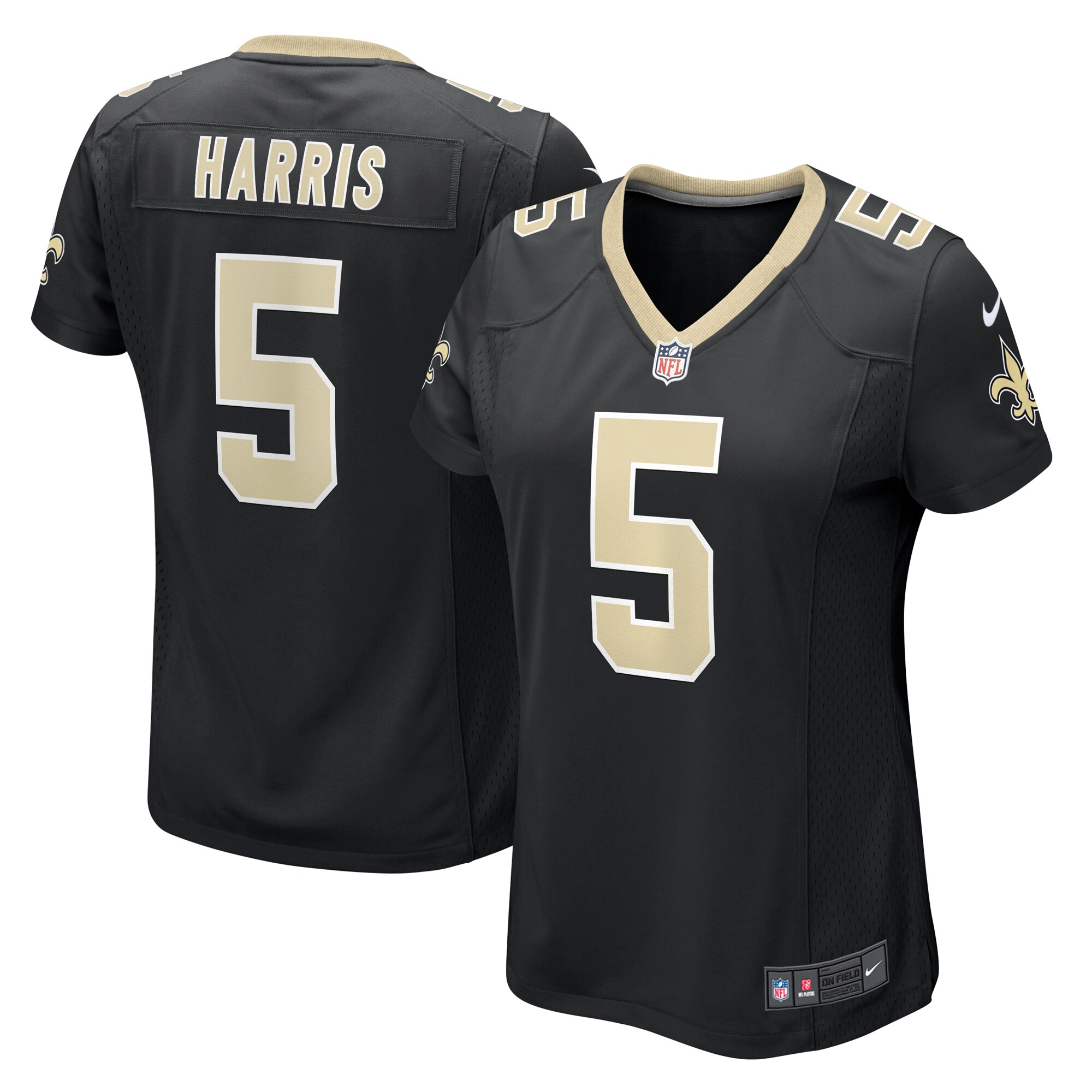 Will Harris New Orleans Saints Game Jersey - Women's