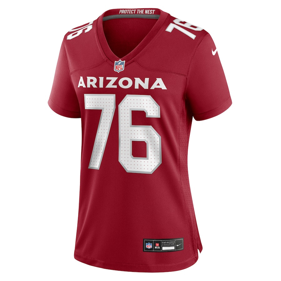 Alternative view of Will Hernandez #76 Arizona Cardinals Game Jersey - Women's | Cardinal