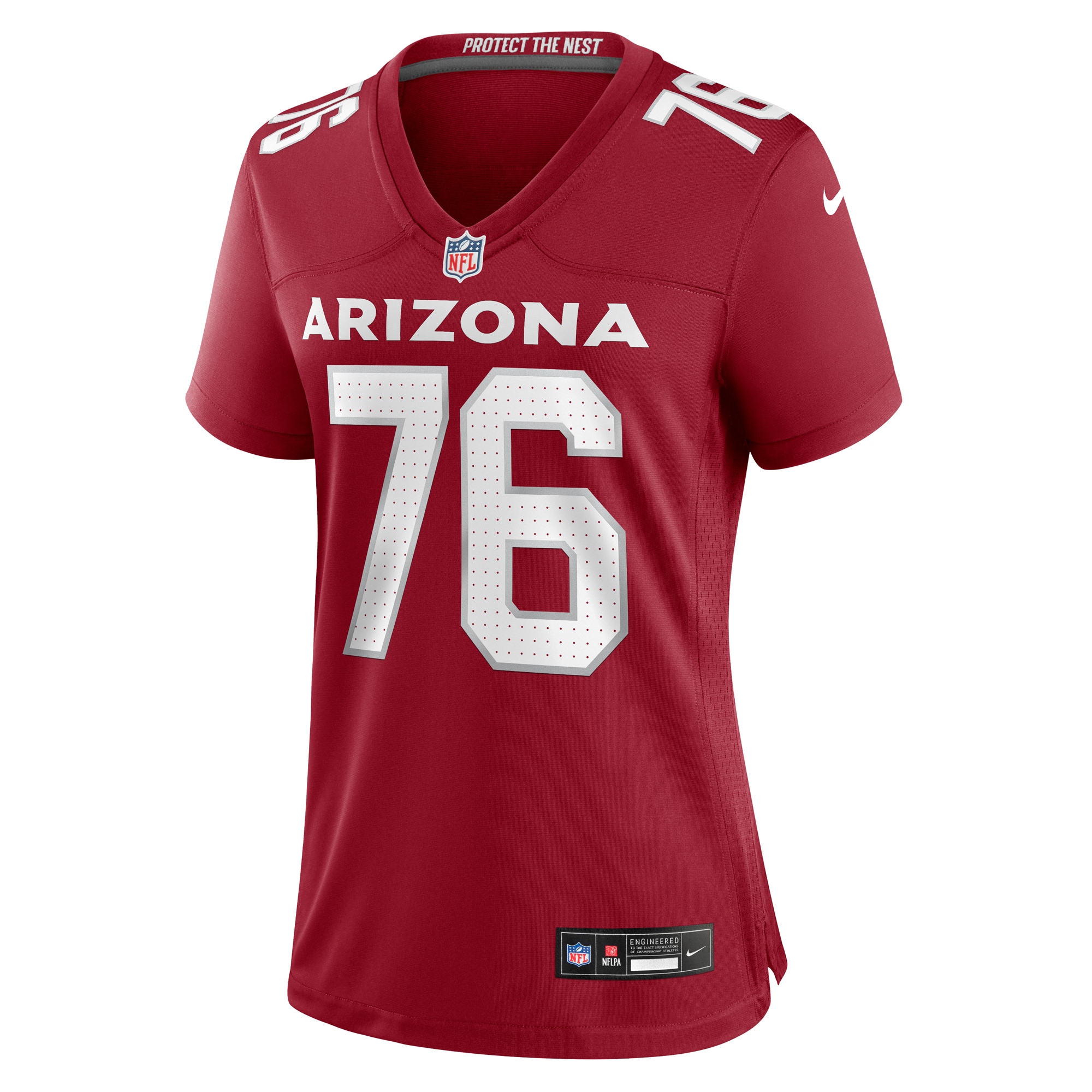 Alternative view of Will Hernandez Arizona Cardinals Game Jersey - Women's