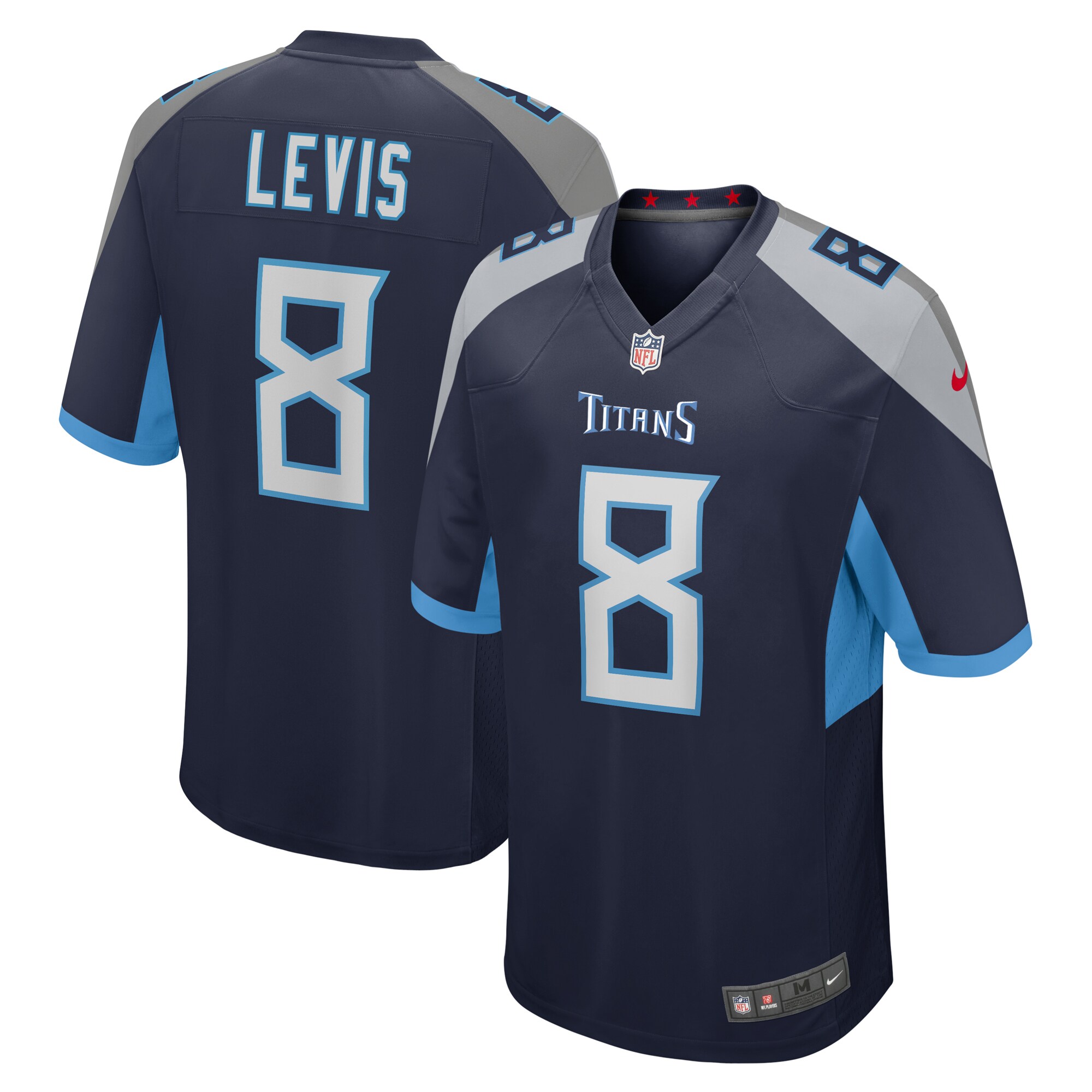 Will Levis Tennessee Titans Game Jersey - Men's