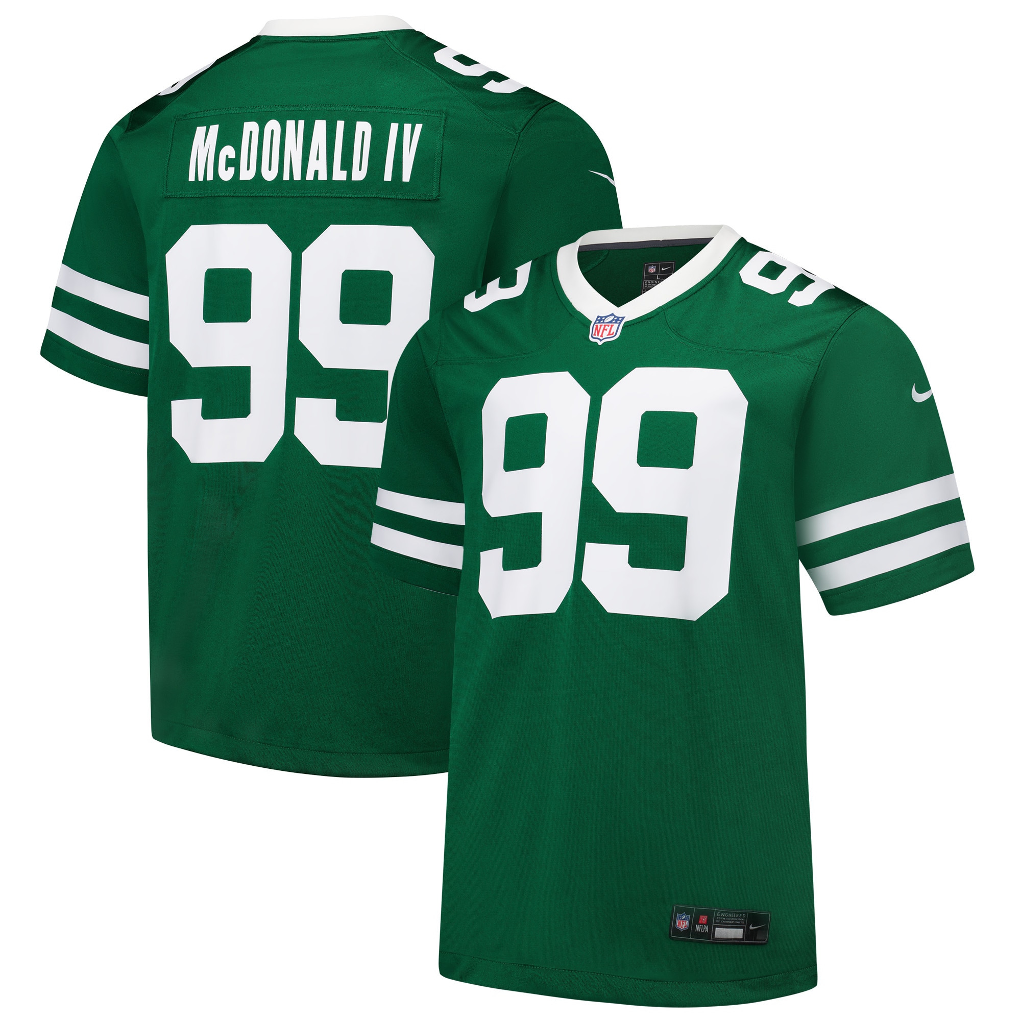 Will McDonald IV New York Jets Game Jersey - Men's