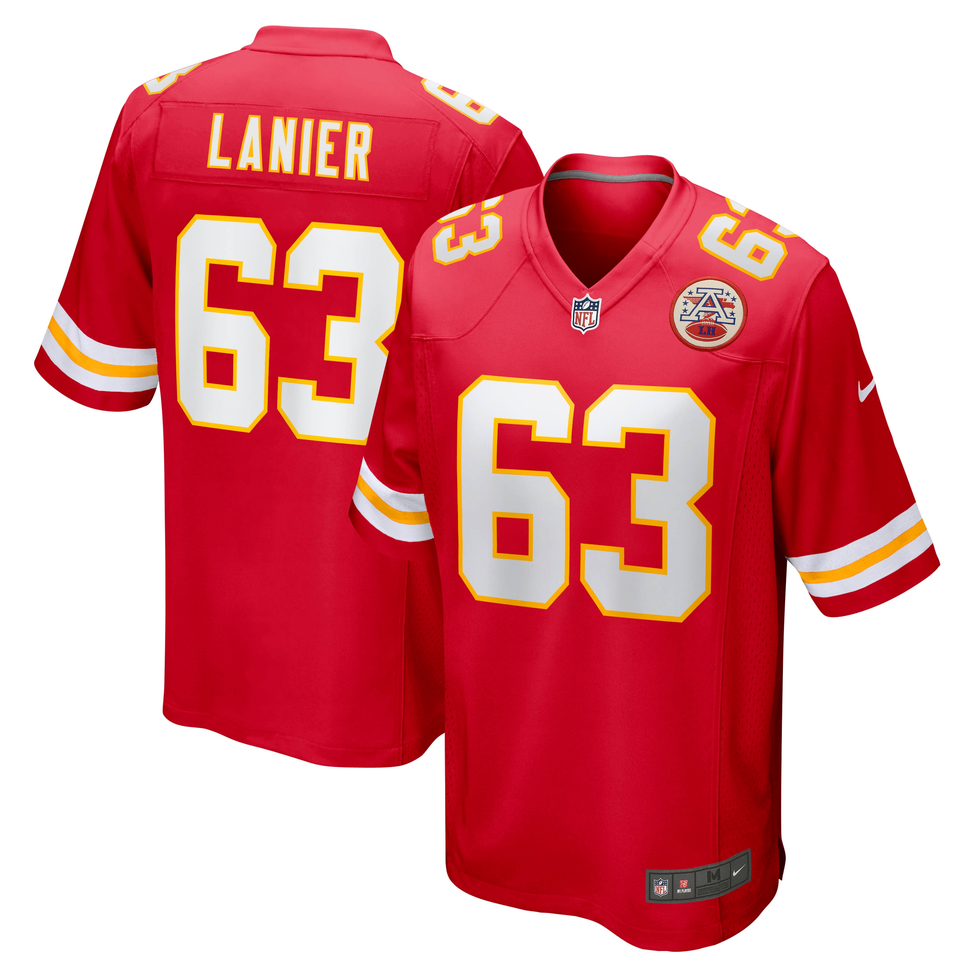 Willie Lanier Kansas City Chiefs Retired Player Game Jersey - Men's
