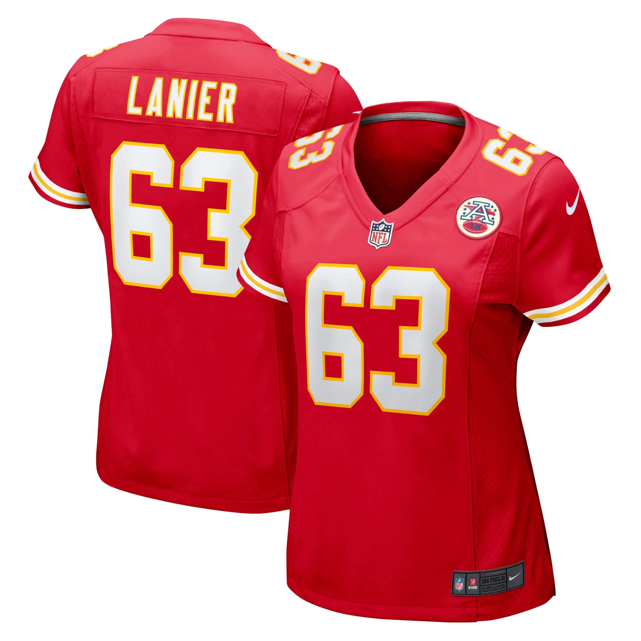 Willie Lanier Kansas City Chiefs Retired Player Game Jersey - Women's