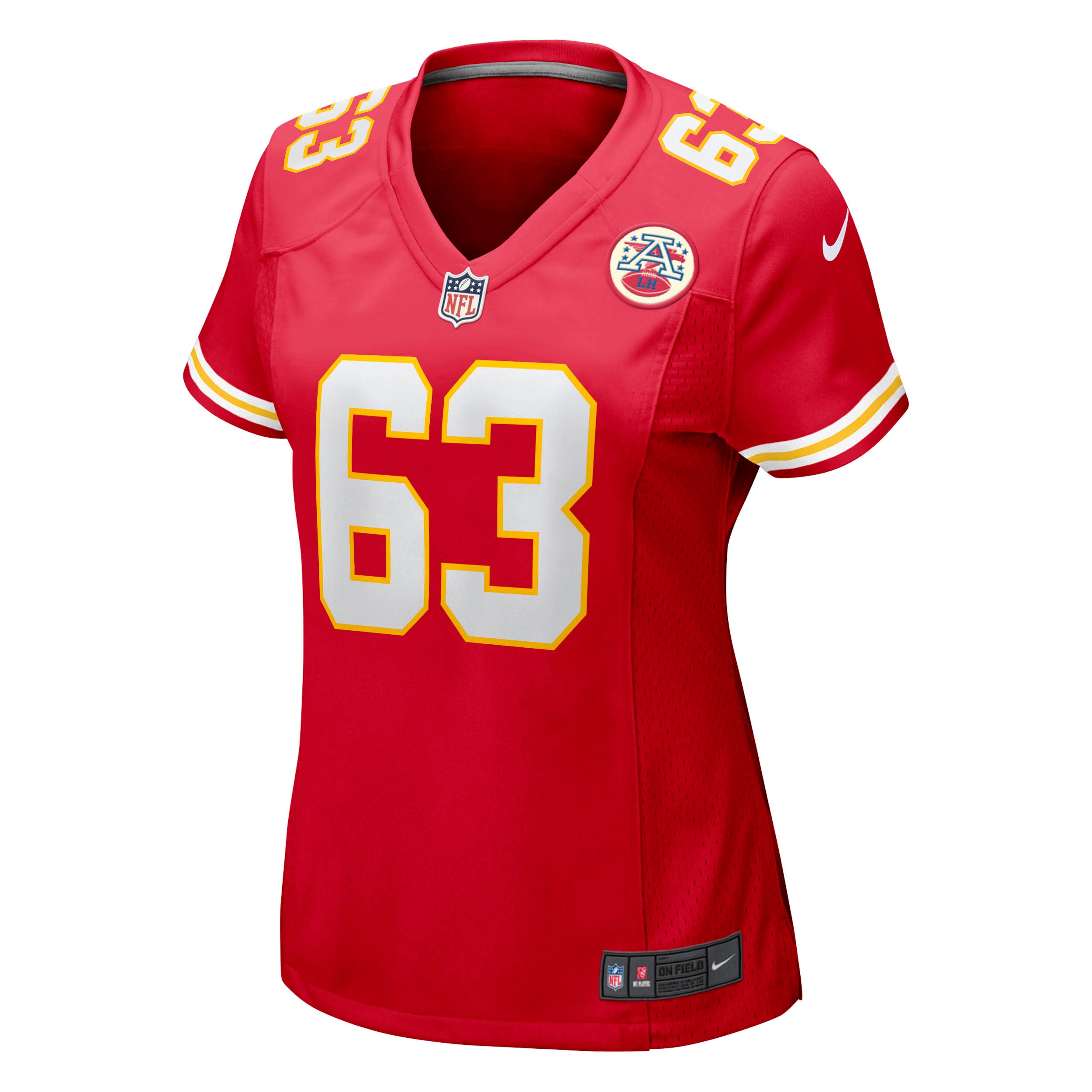Alternative view of Willie Lanier Kansas City Chiefs Retired Player Game Jersey - Women's