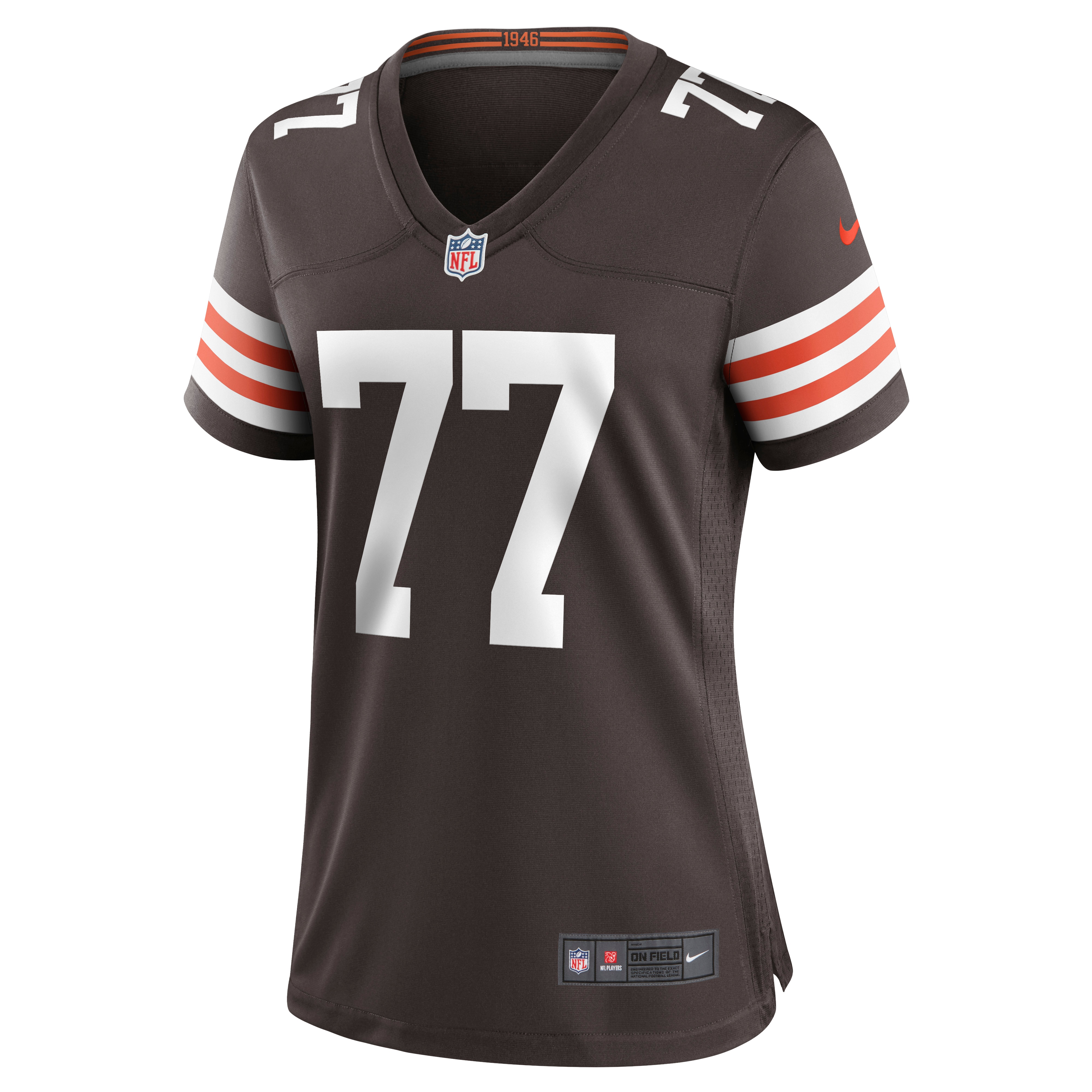 Alternative view of Wyatt Teller Cleveland Browns Game Jersey - Women's