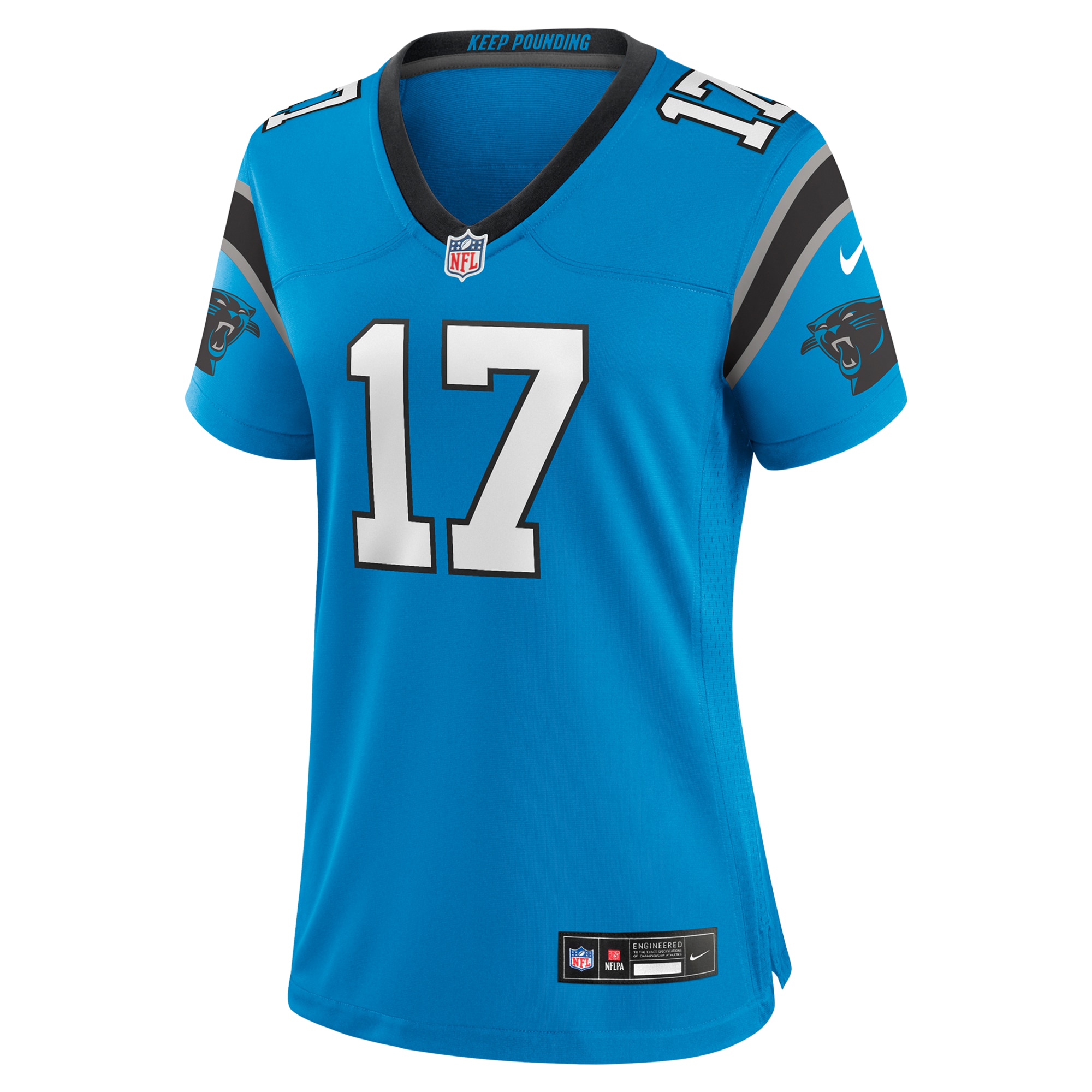 Alternative view of Xavier Legette Carolina Panthers Alternate Game Jersey - Women's