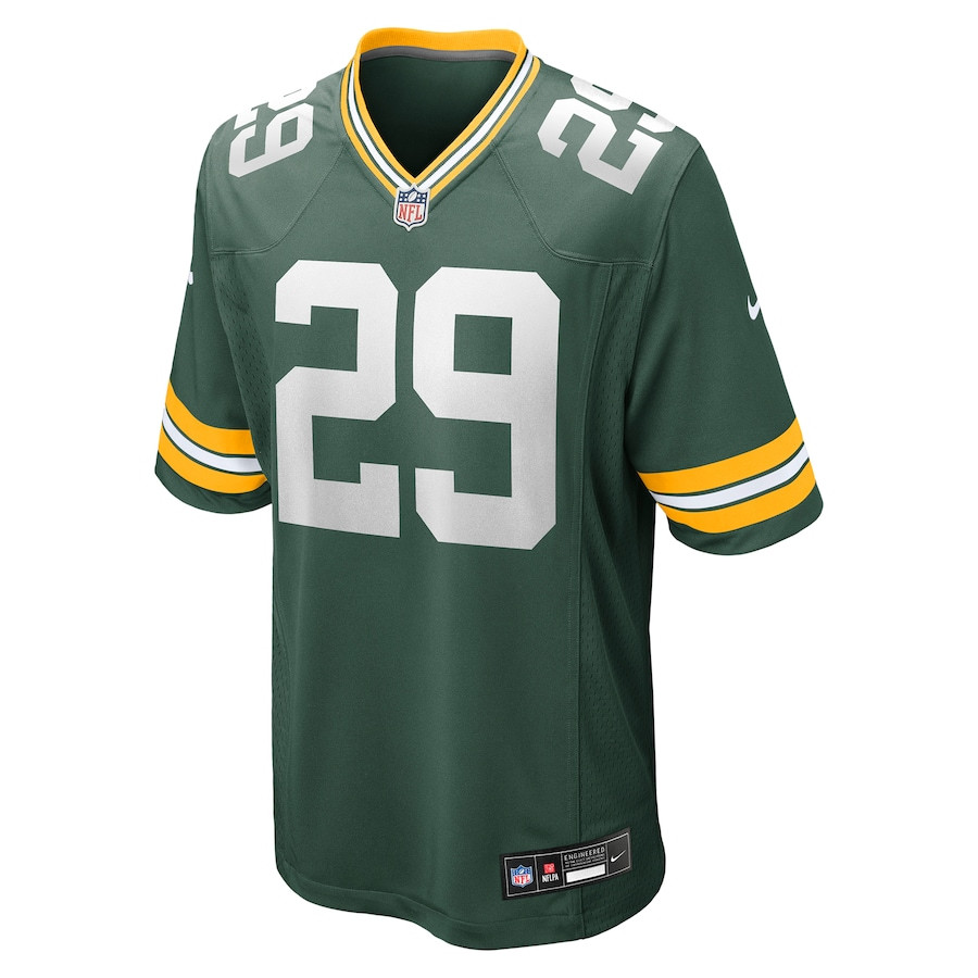 Alternative view of Xavier McKinney #29 Green Bay Packers Game Jersey - Men's | Green