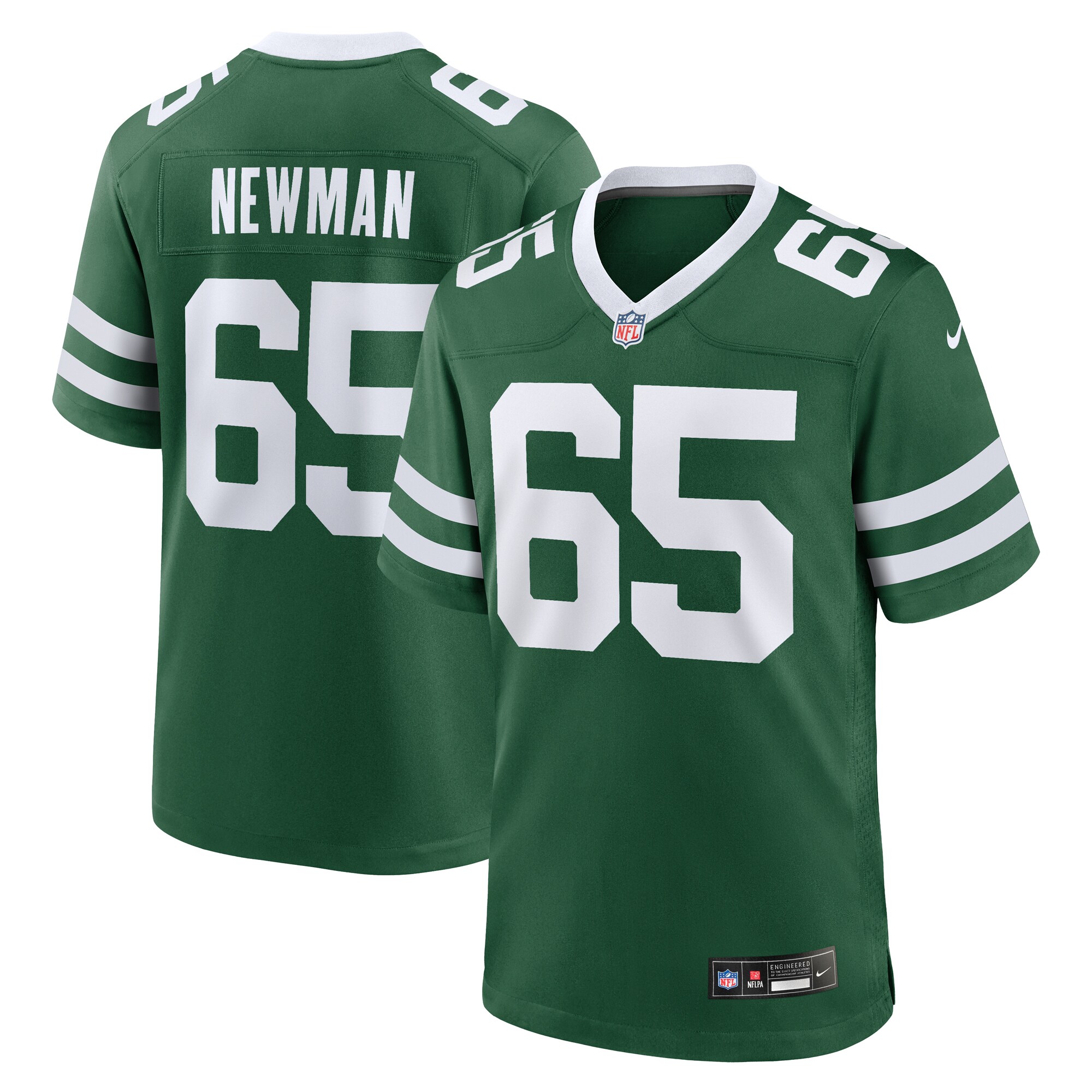 Xavier Newman New York Jets Game Jersey - Men's