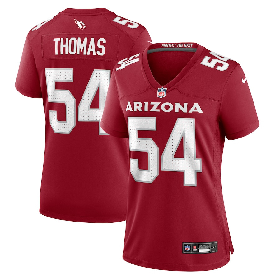 Xavier Thomas #54 Arizona Cardinals Game Jersey - Women's | Cardinal