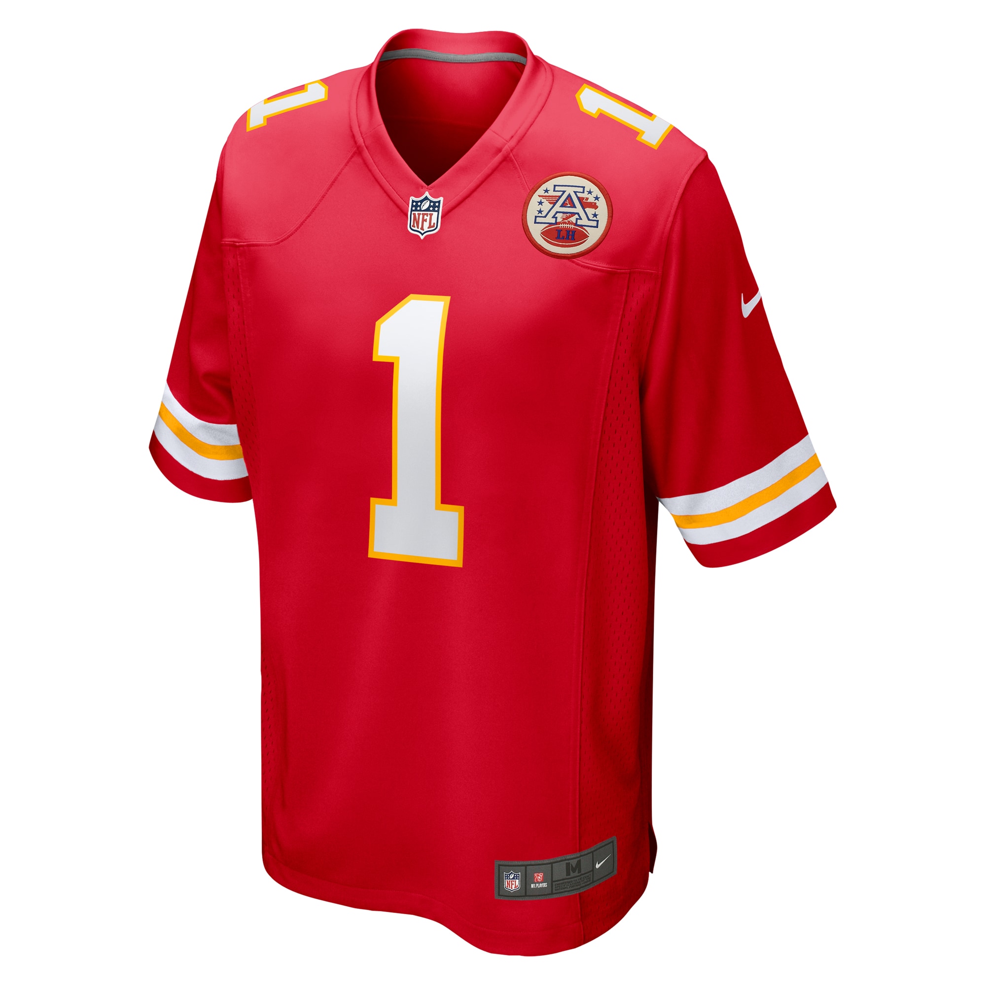 Alternative view of Xavier Worthy Kansas City Chiefs Game Jersey - Men's