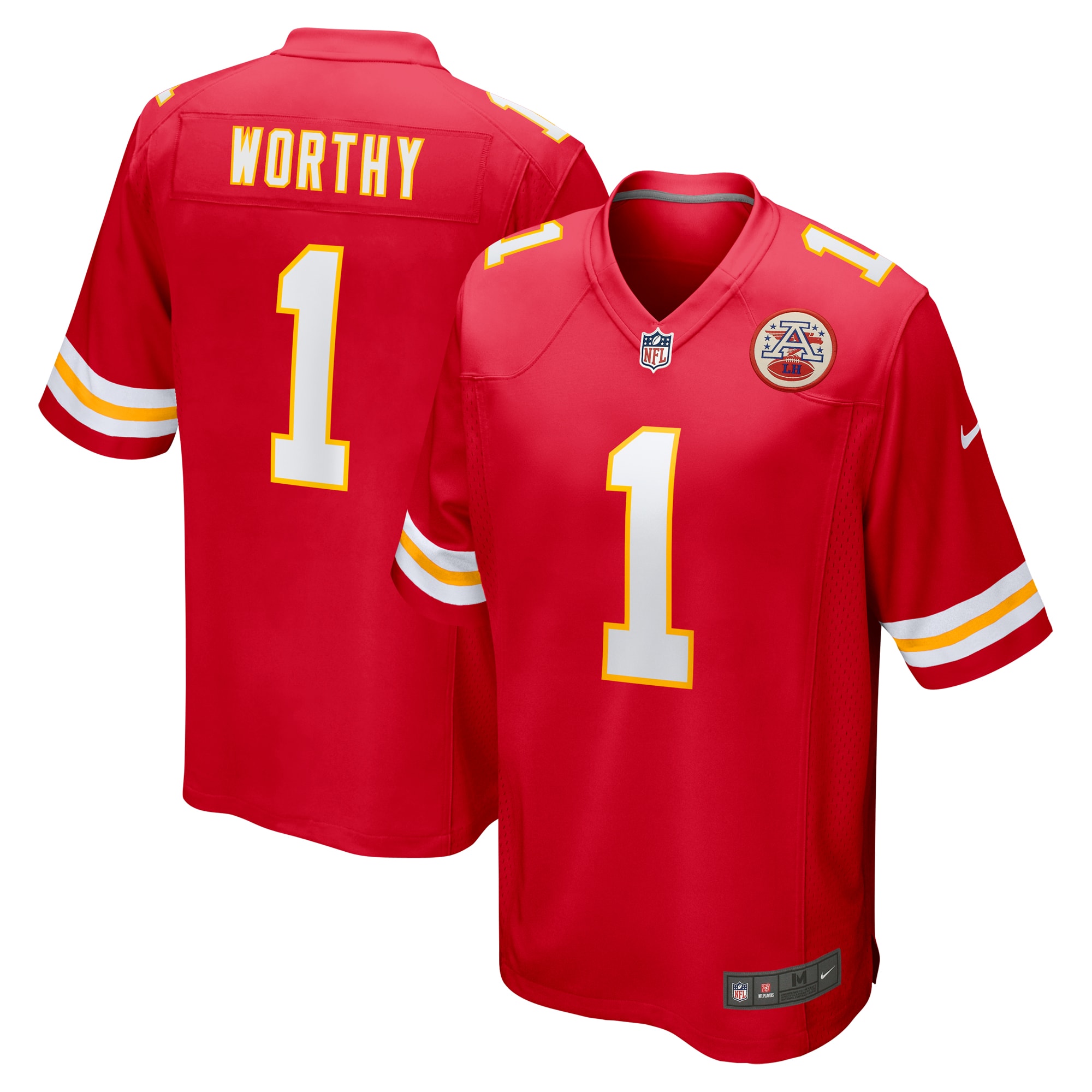 Xavier Worthy Kansas City Chiefs Game Jersey - Men's