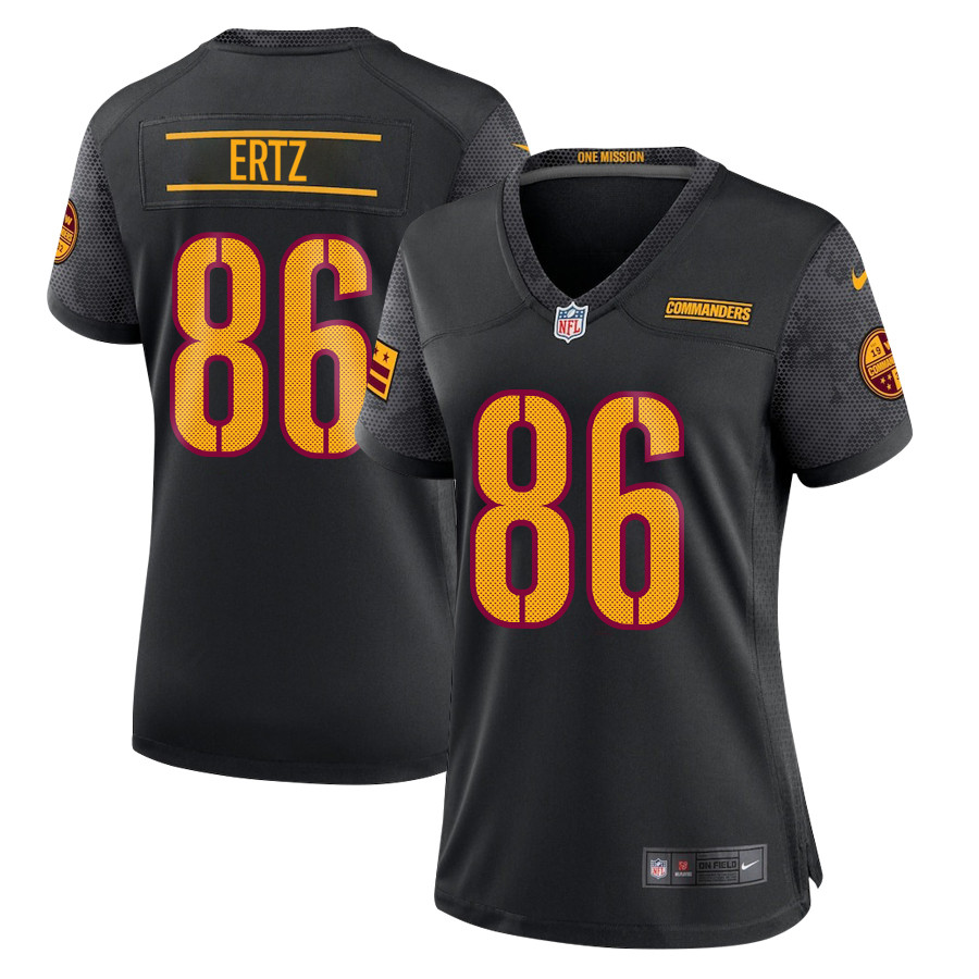 Zach Ertz #86 Washington Commanders Game Jersey - Women's | Black
