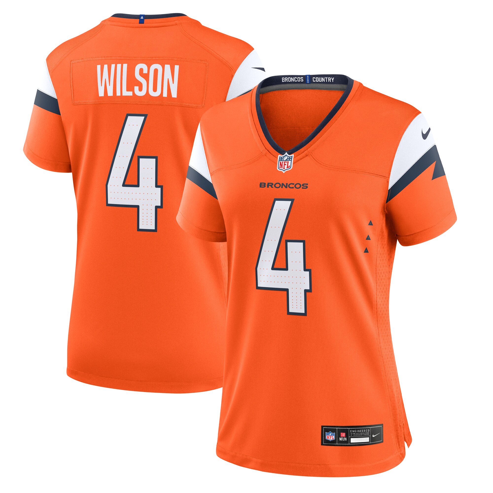 Zach Wilson Denver Broncos Game Jersey - Women's
