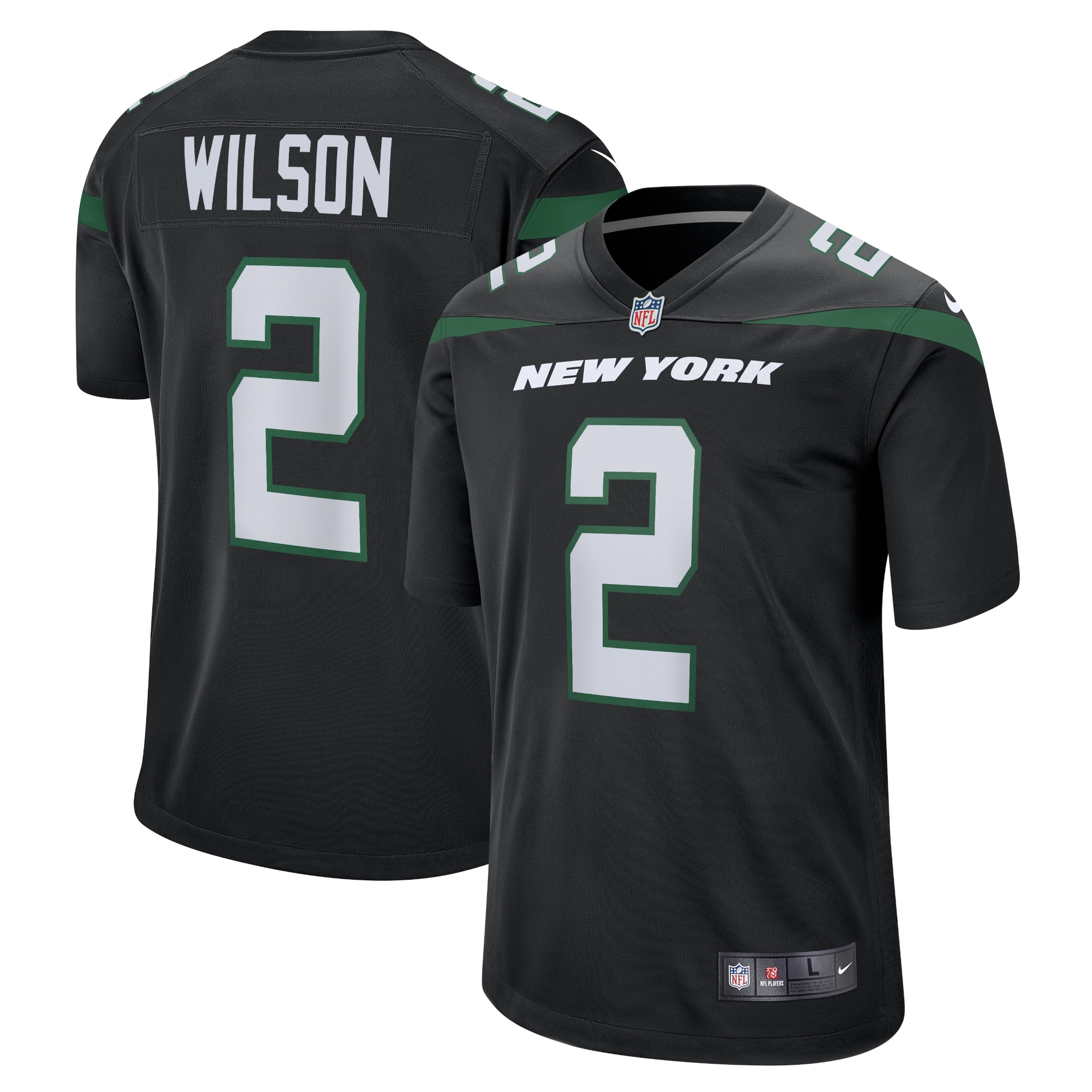 Zach Wilson New York Jets Alternate Game Jersey - Men's