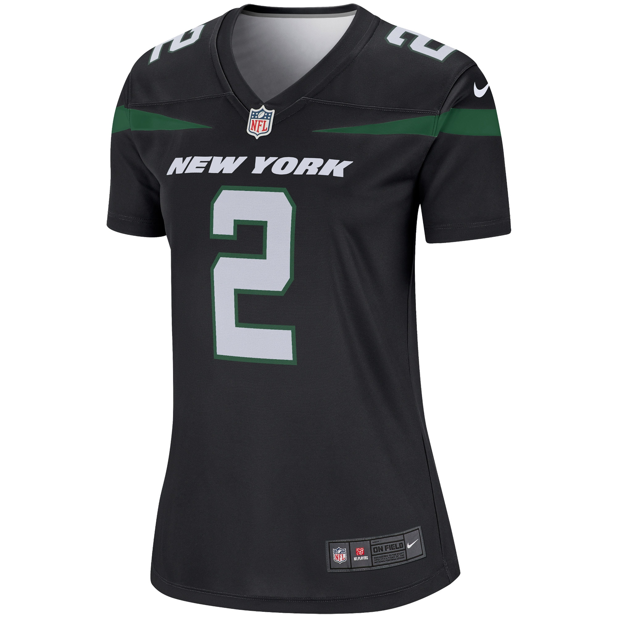 Alternative view of Zach Wilson New York Jets Alternate Legend Jersey - Women's